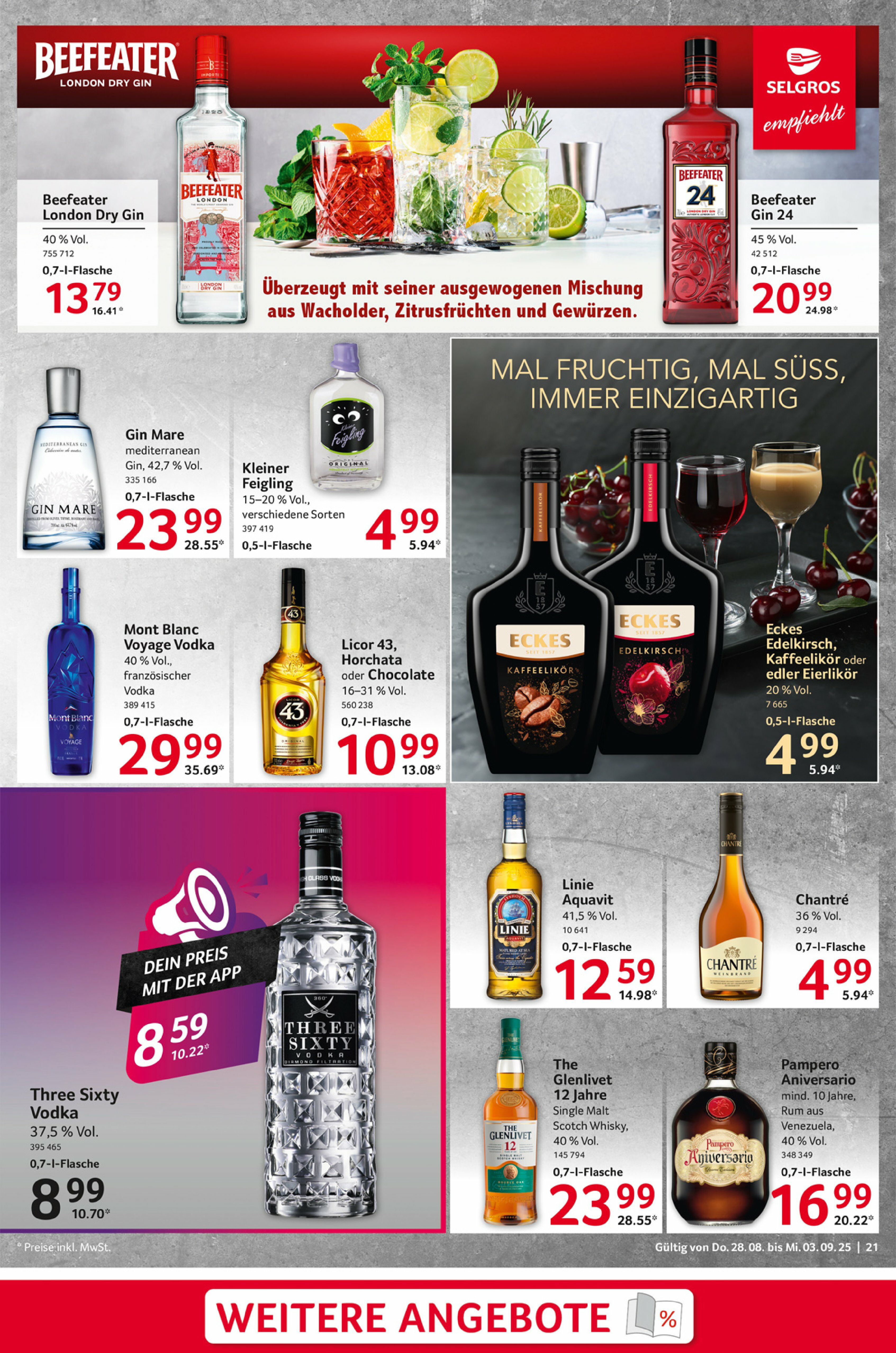 selgros - Selgros - Food-Prospekt gültig vom 28.08. bis 03.09. - page: 21