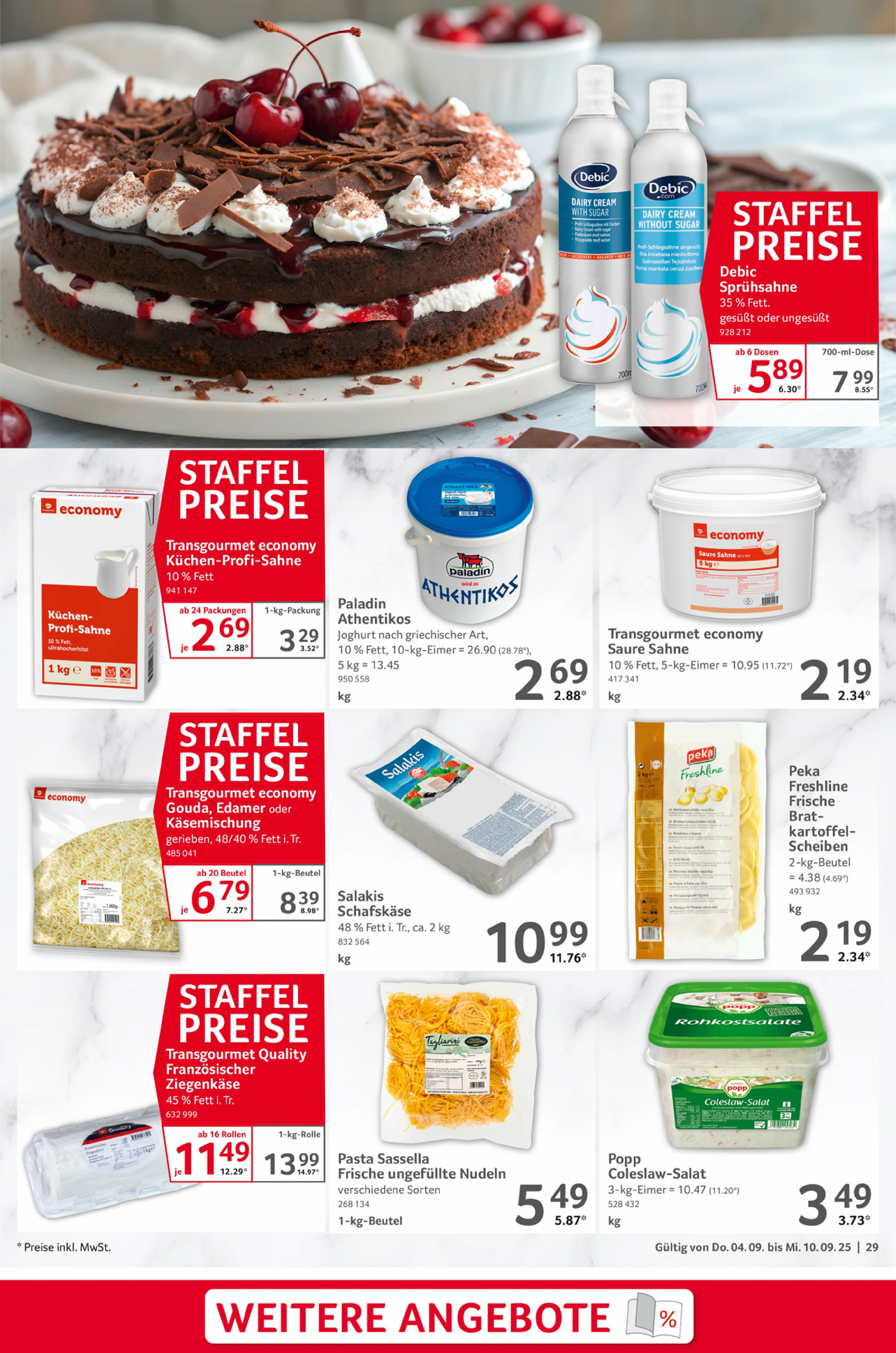 selgros - Selgros - Food-Prospekt gültig vom 04.09. bis 10.09. - page: 29