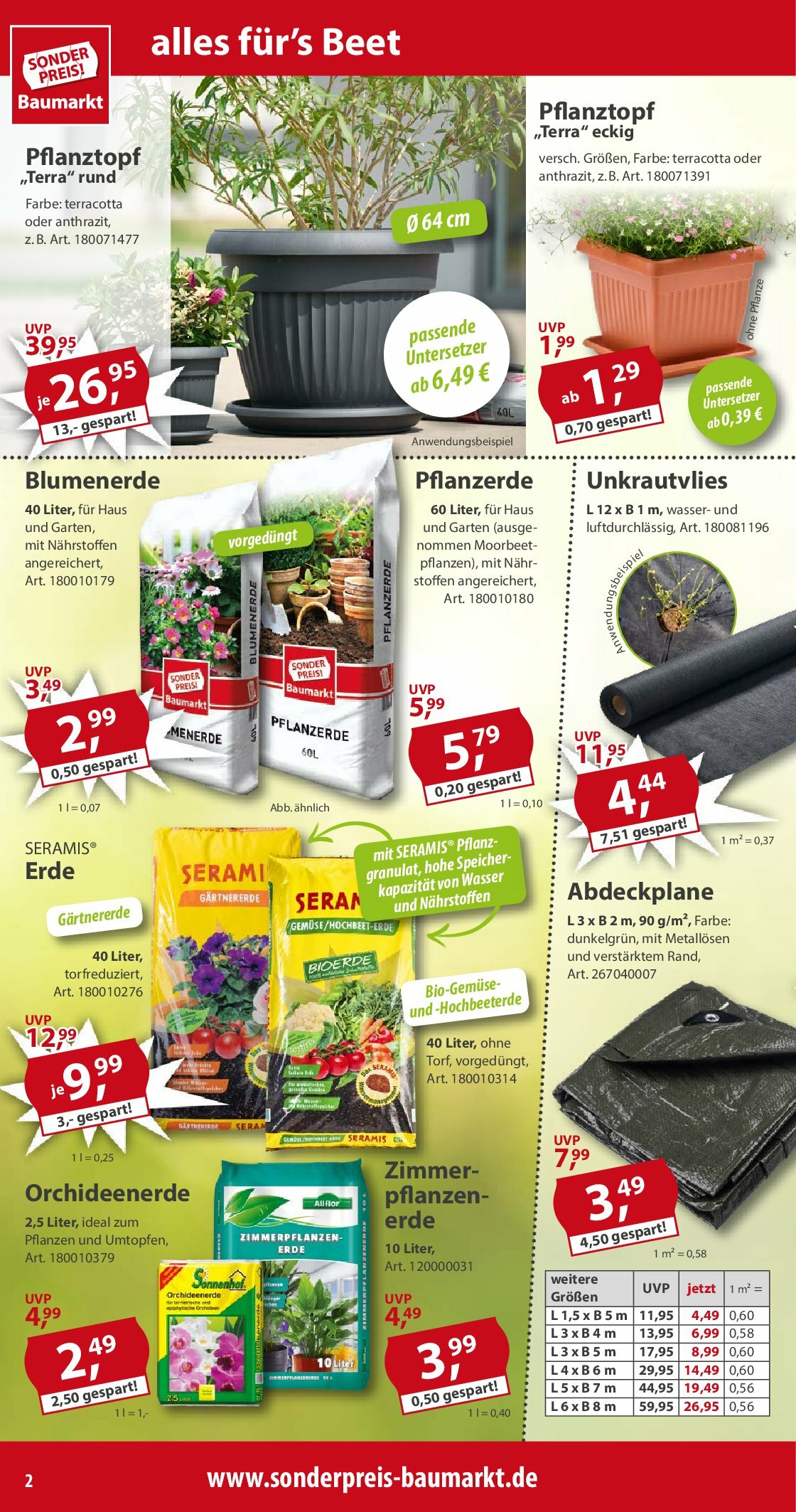 sonderpreis-baumarkt - Sonderpreis Baumarkt-Prospekt gültig vom 30.08. bis 05.09. - page: 2