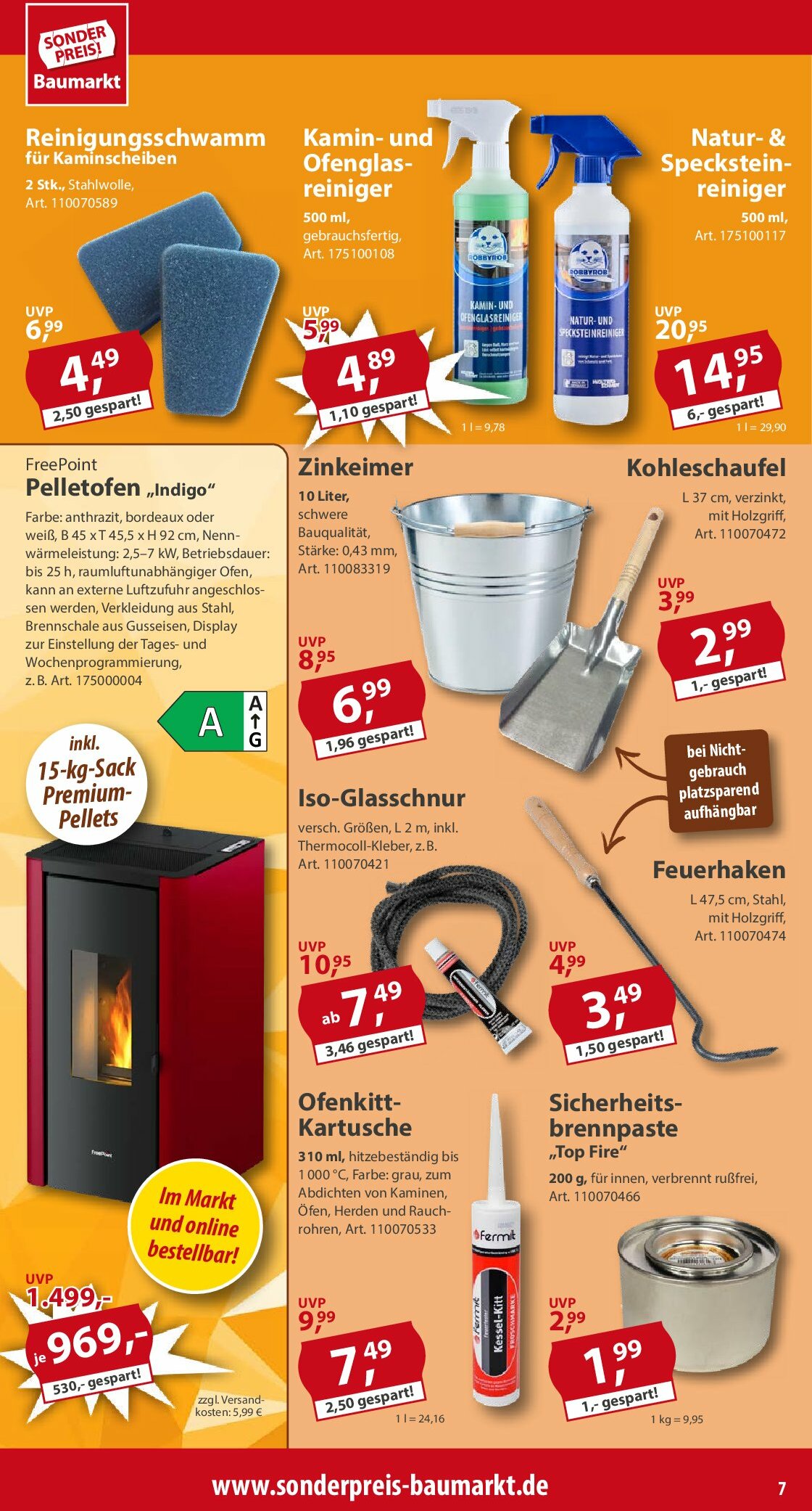 sonderpreis-baumarkt - Sonderpreis Baumarkt-Prospekt gültig vom 30.08. bis 05.09. - page: 7