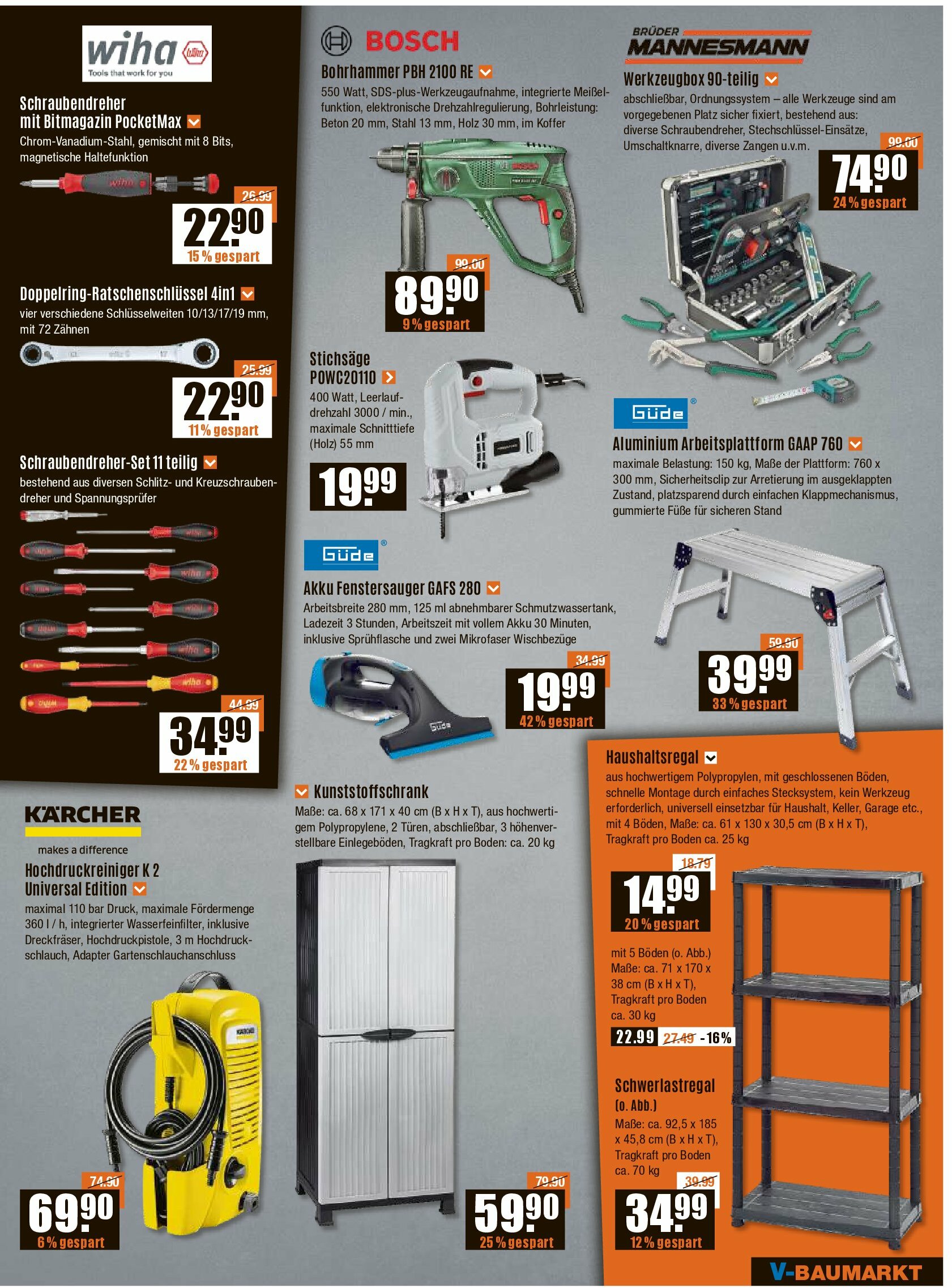 vmarkt - V-Baumarkt - Schwaben / Oberbayern-Prospekt gültig vom 28.08. bis 03.09. - page: 7