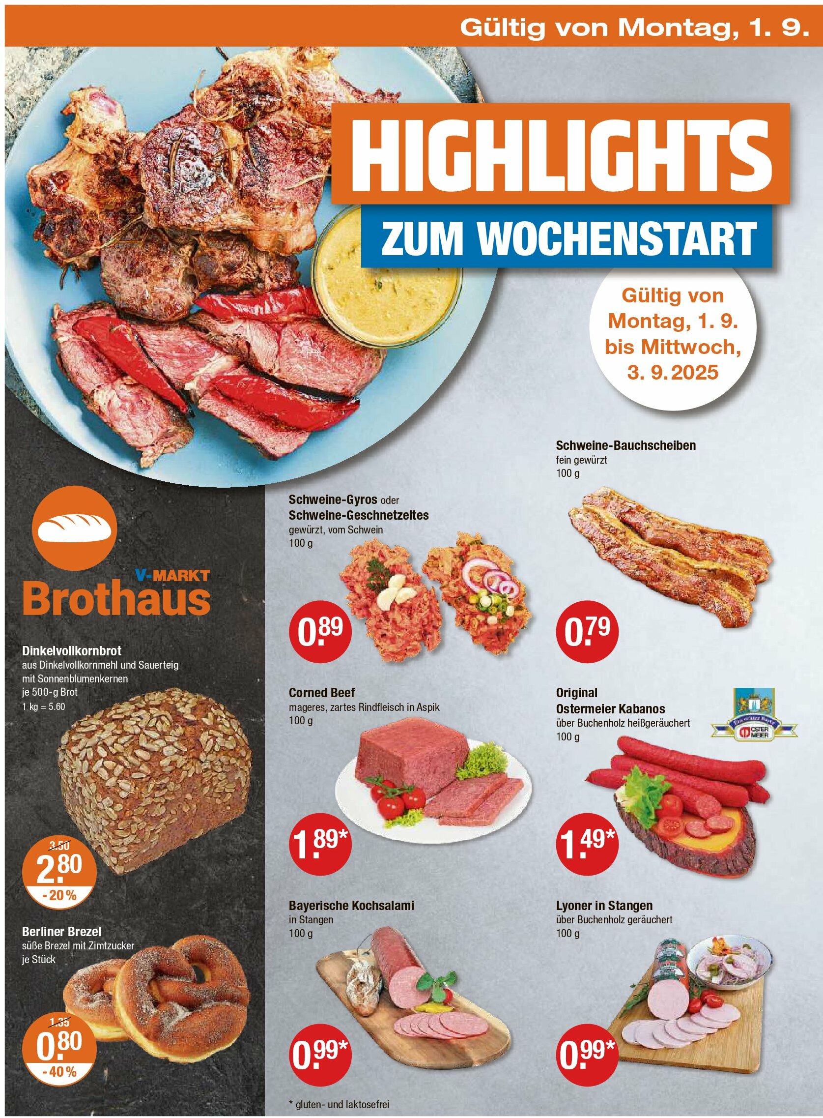 vmarkt - V-Markt - Schwaben / Oberbayern-Prospekt gültig vom 28.08. bis 03.09. - page: 18