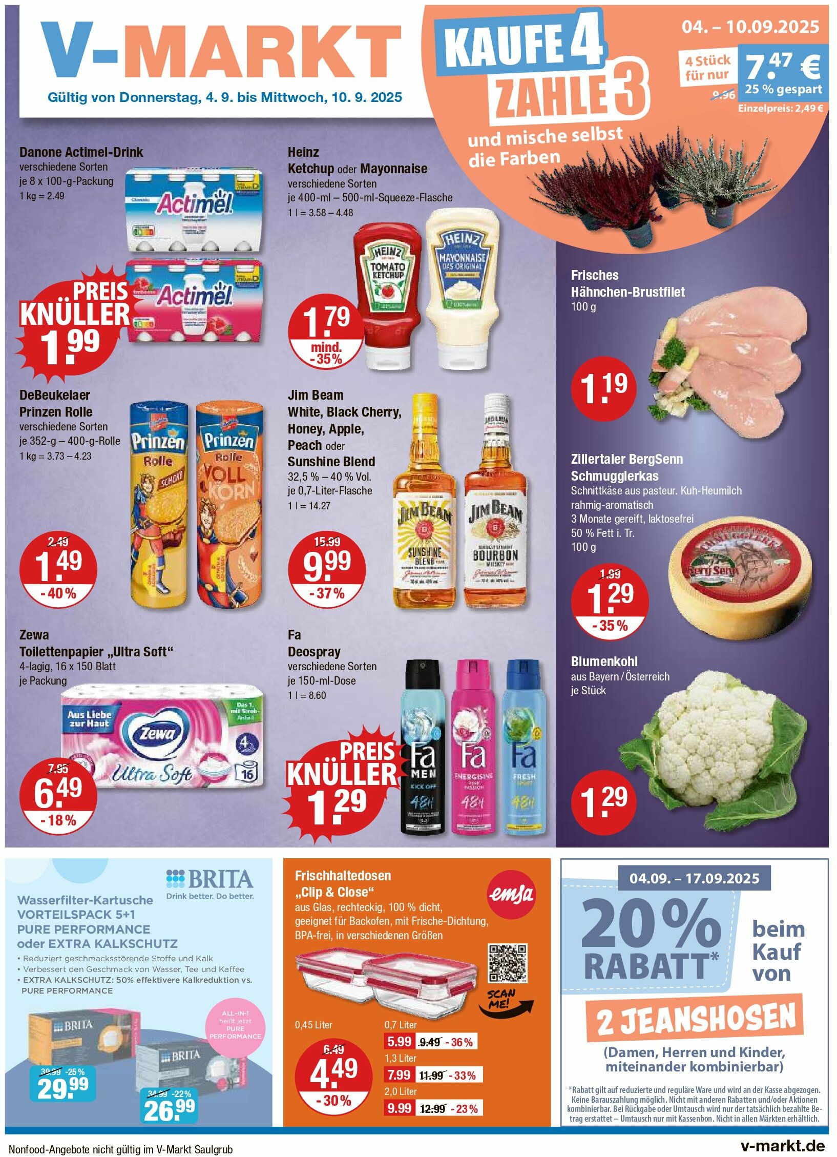 vmarkt - V-Markt - München-Prospekt gültig vom 04.09. bis 10.09.