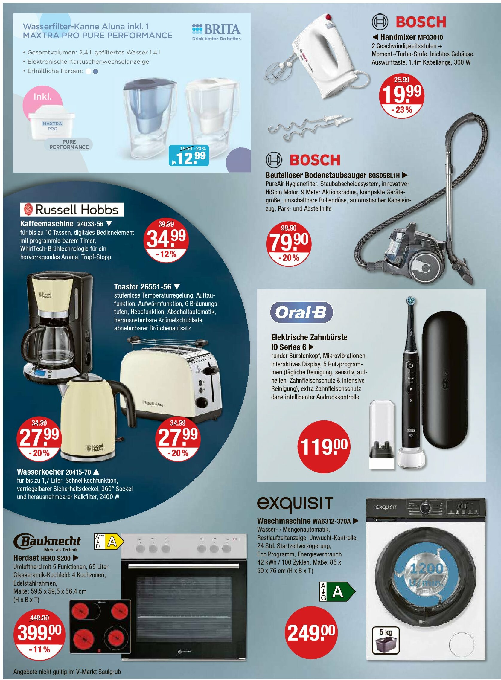 vmarkt - V-Markt - Schwaben / Oberbayern-Prospekt gültig vom 04.09. bis 10.09. - page: 16