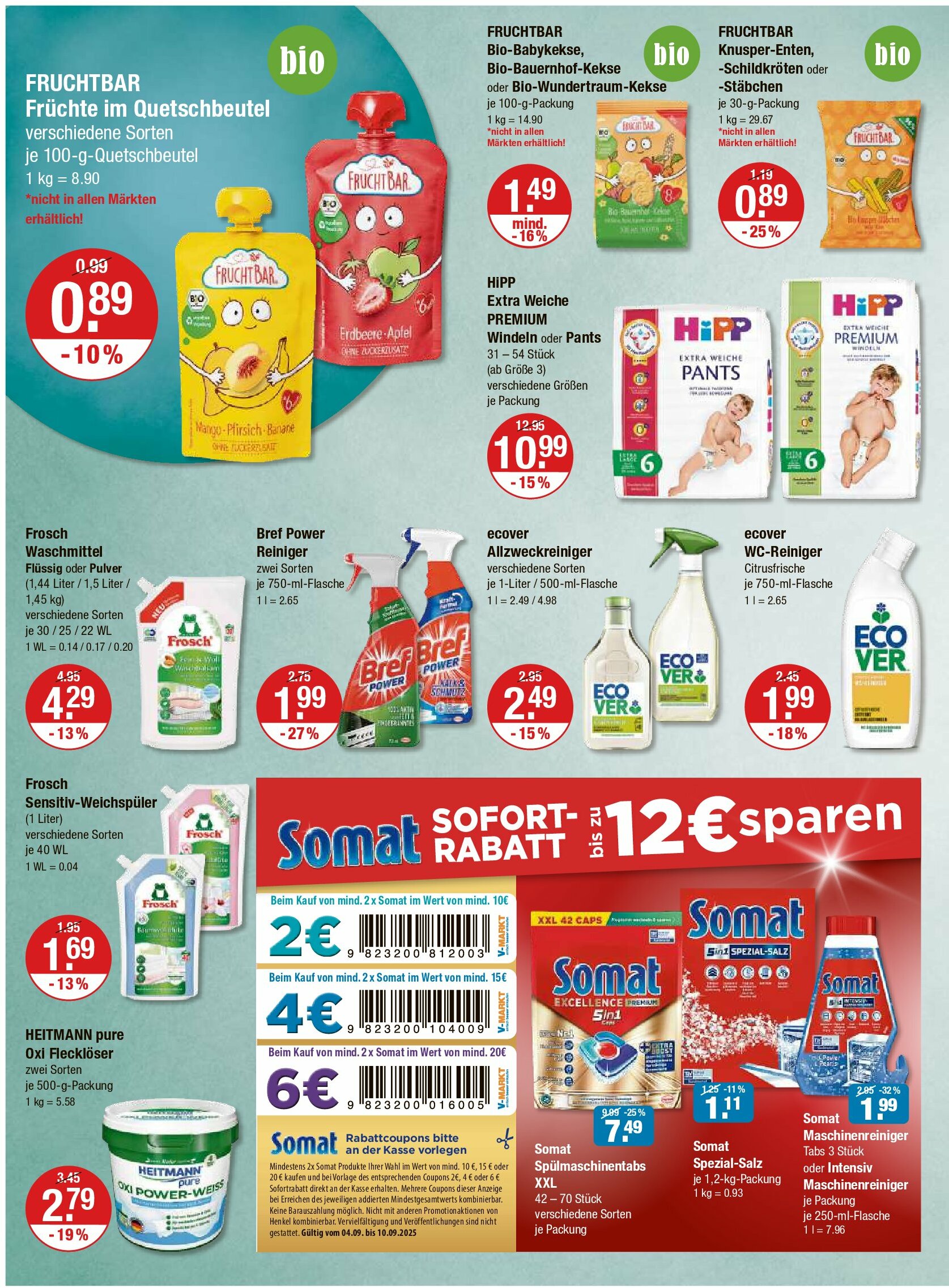 vmarkt - V-Markt - Schwaben / Oberbayern-Prospekt gültig vom 04.09. bis 10.09. - page: 10