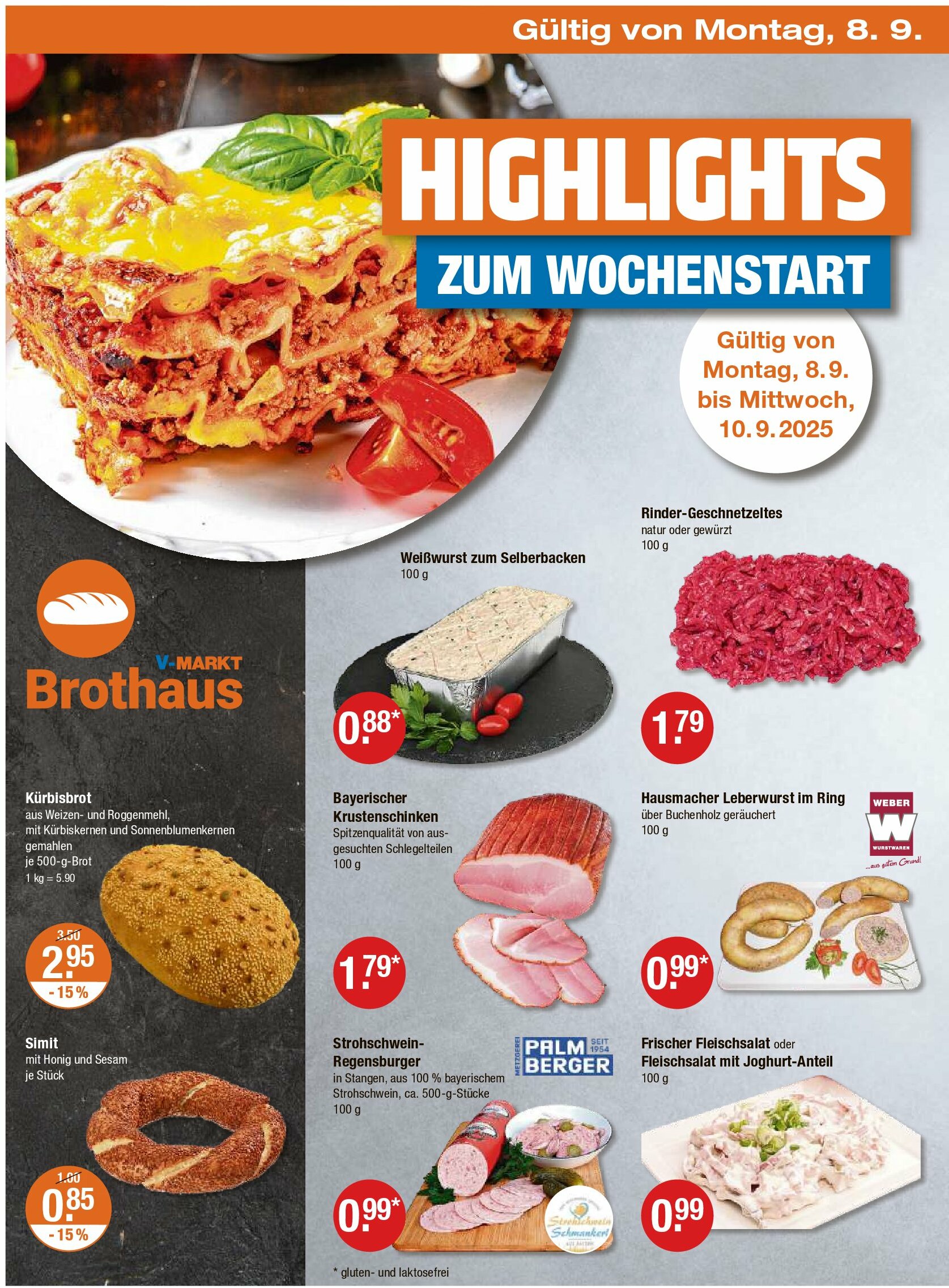 vmarkt - V-Markt - Schwaben / Oberbayern-Prospekt gültig vom 04.09. bis 10.09. - page: 18
