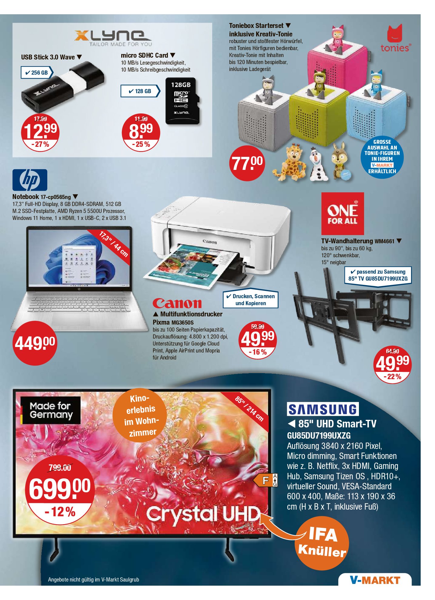 vmarkt - V-Markt - Hallertau / Oberpfalz-Prospekt gültig vom 11.09. bis 17.09. - page: 25