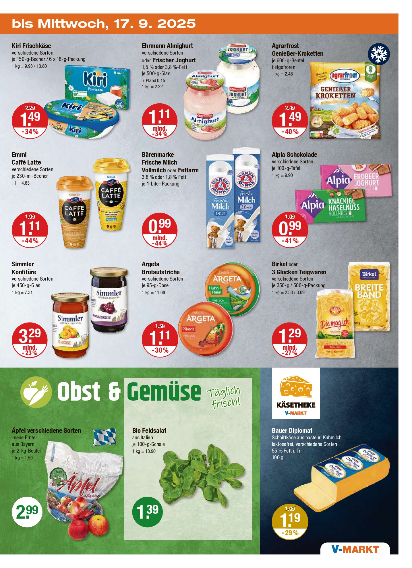vmarkt - V-Markt - Schwaben / Oberbayern-Prospekt gültig vom 11.09. bis 17.09. - page: 27