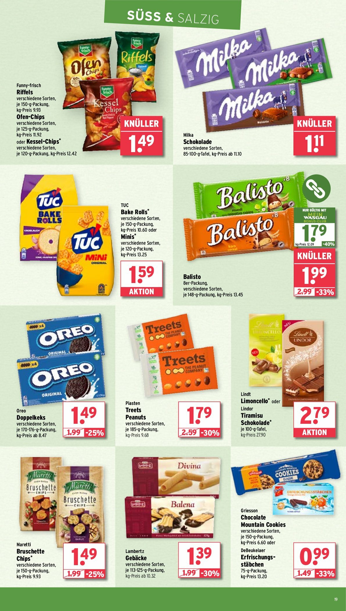 wasgau - Wasgau-Prospekt gültig vom 18.08. bis 23.08. - page: 19