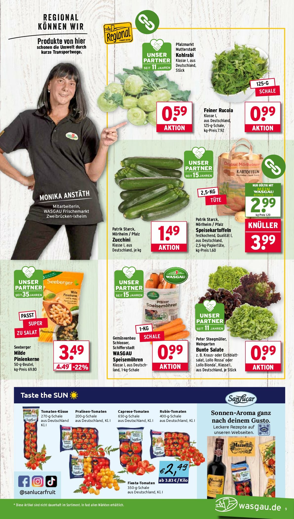 wasgau - Wasgau-Prospekt gültig vom 25.08. bis 30.08. - page: 9