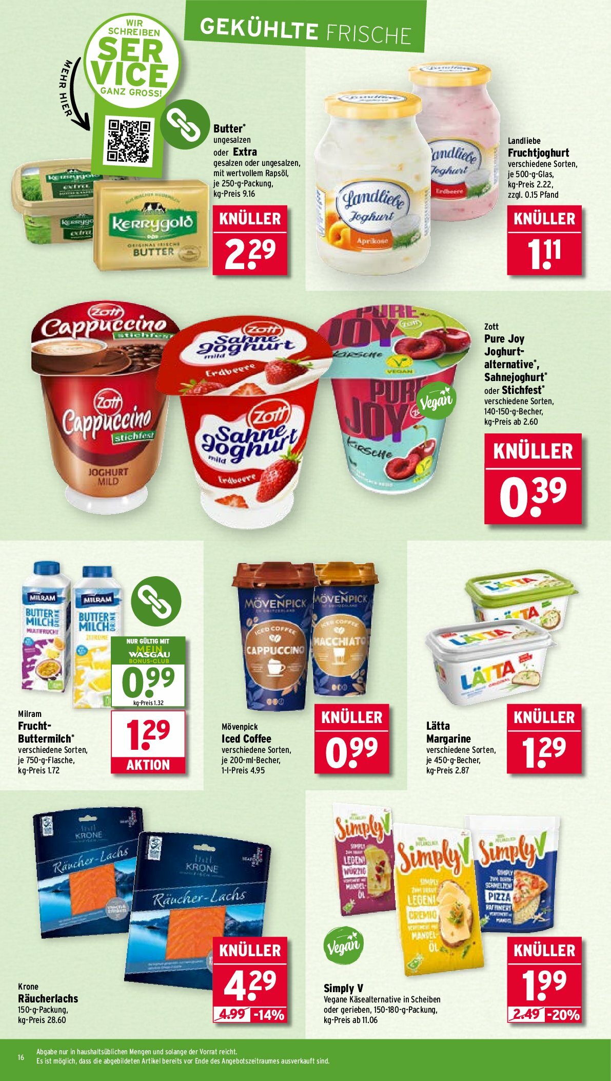wasgau - Wasgau-Prospekt gültig vom 01.09. bis 06.09. - page: 16