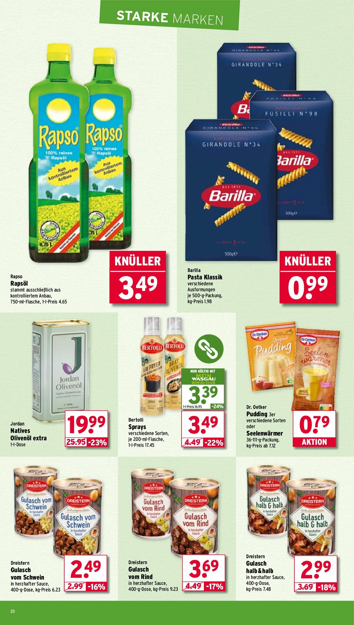 wasgau - Wasgau-Prospekt gültig vom 01.09. bis 06.09. - page: 20