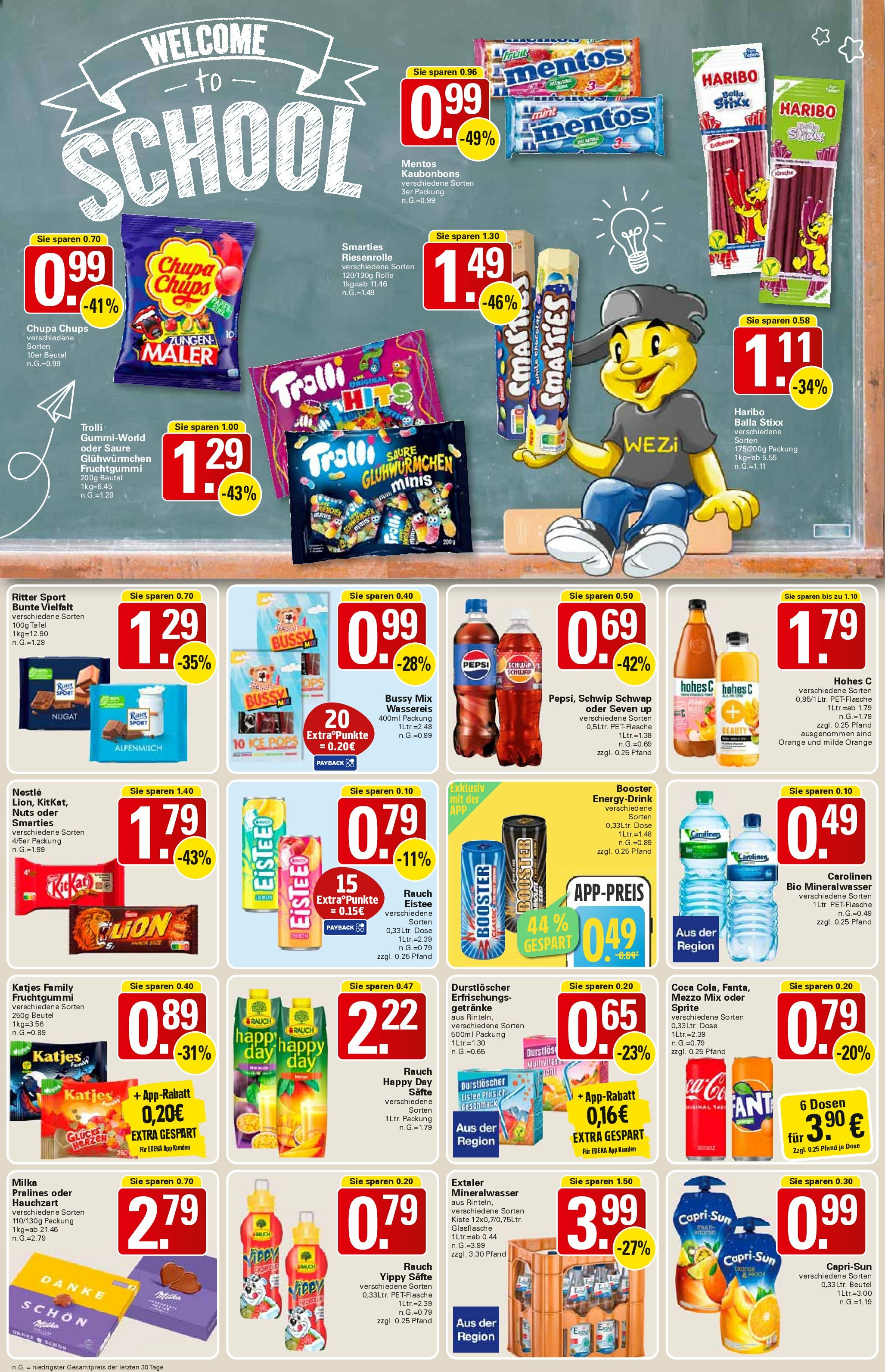 wez - WEZ-Prospekt gültig vom 18.08. bis 23.08. - page: 12