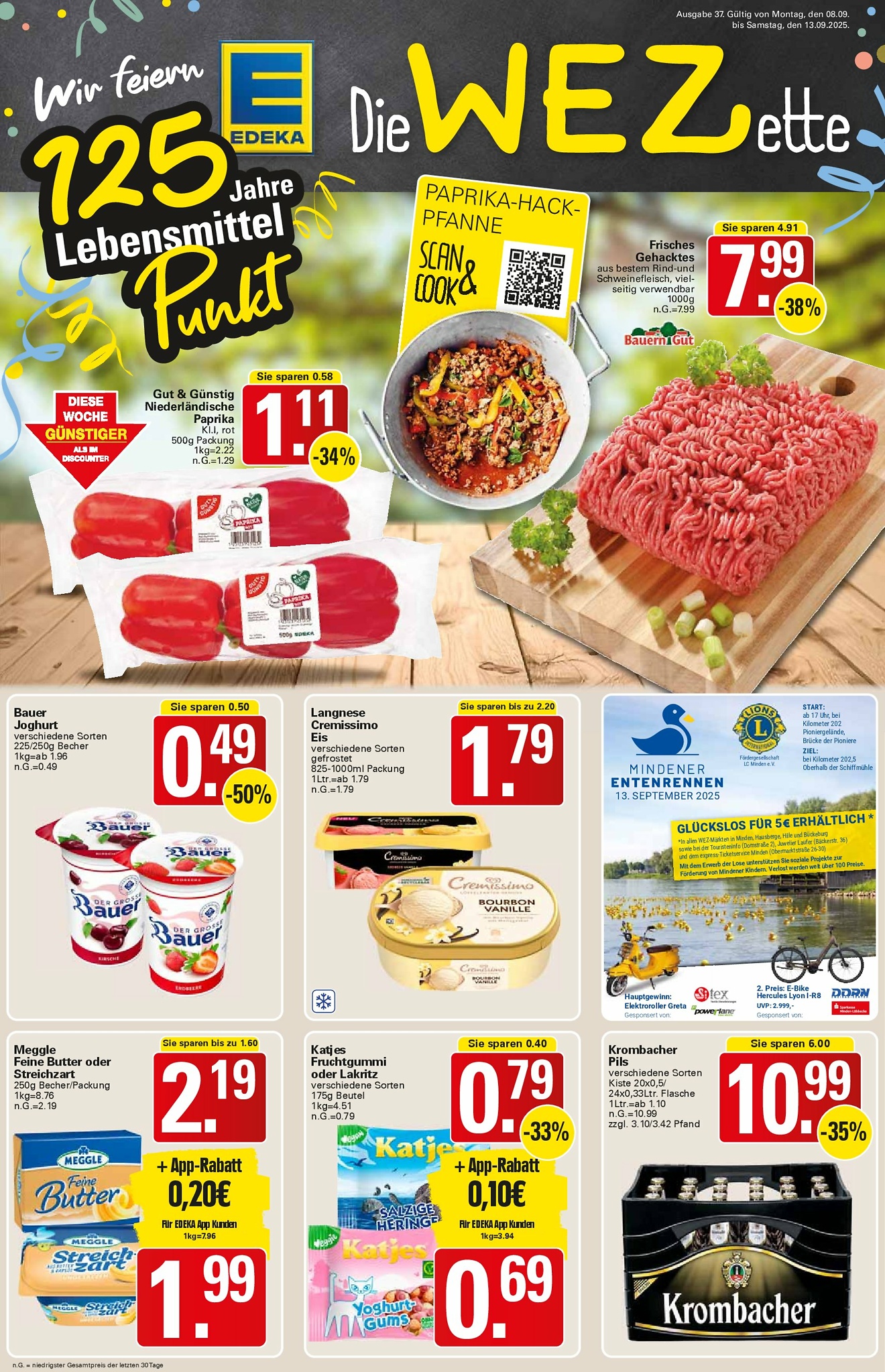 wez - WEZ-Prospekt gültig vom 08.09. bis 13.09.