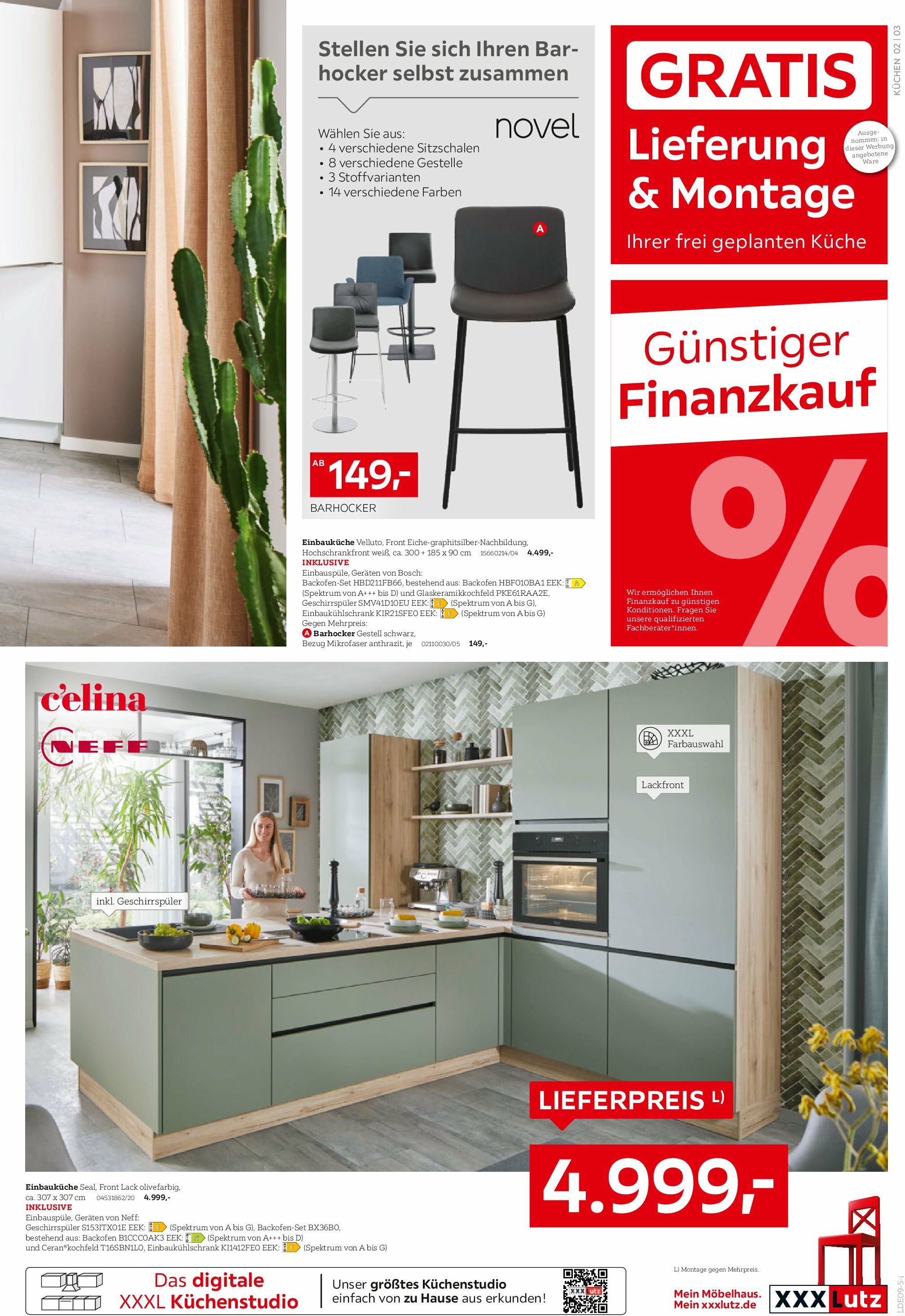 xxxlutz - XXXlutz - Nr. 1 bei Küchen-Prospekt gültig vom 25.08. bis 07.09. - page: 3