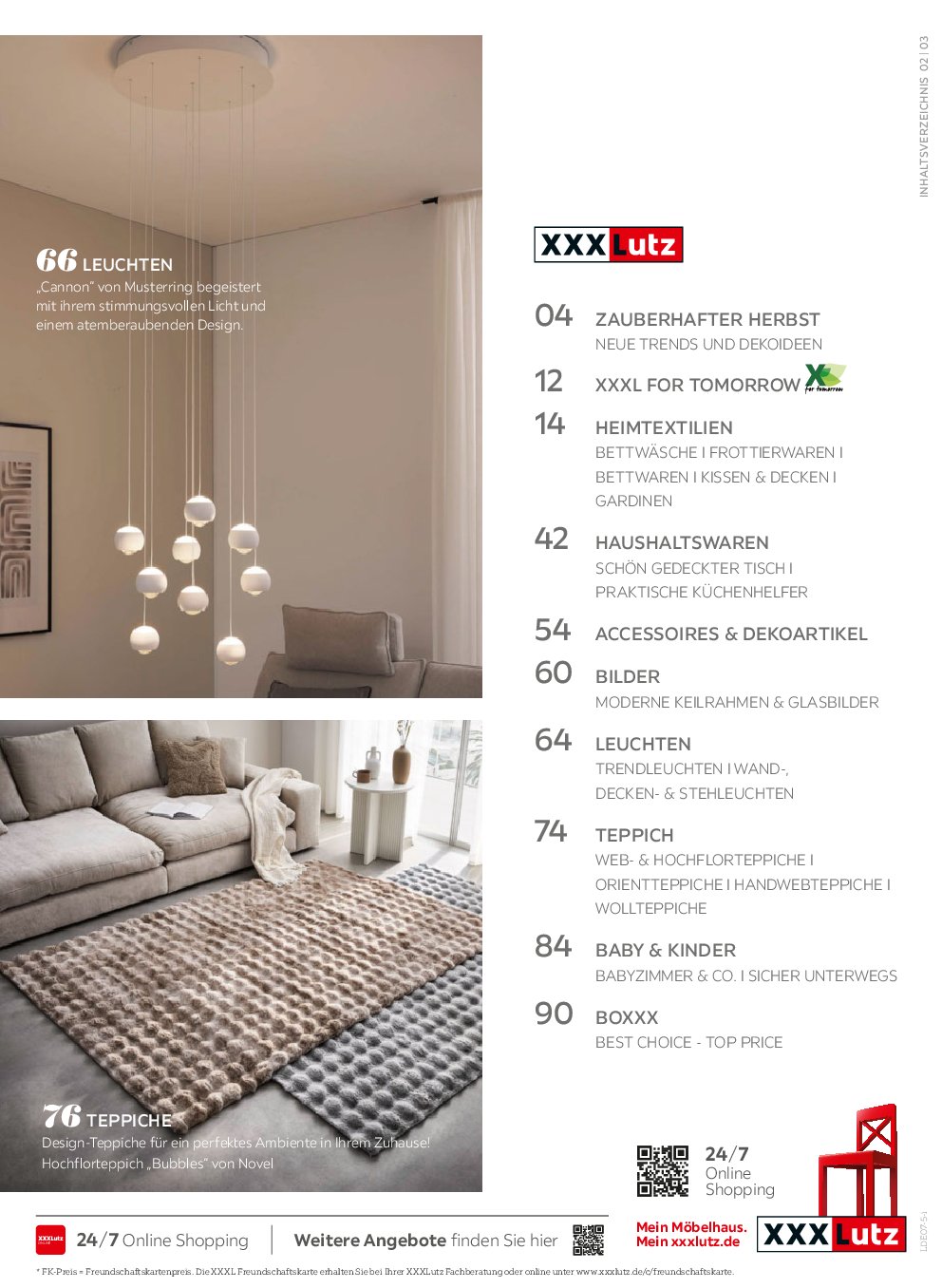 xxxlutz - XXXlutz - Schöner Einrichten-Prospekt gültig vom 01.09. bis 28.02. - page: 3