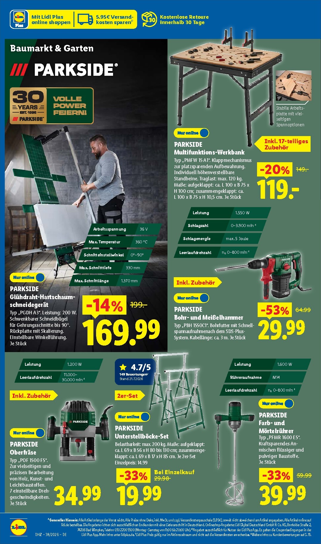 lidl - Lidl Prospekt – von Montag 14.09.2026 bis Samstag 19.09.2026 - page: 40