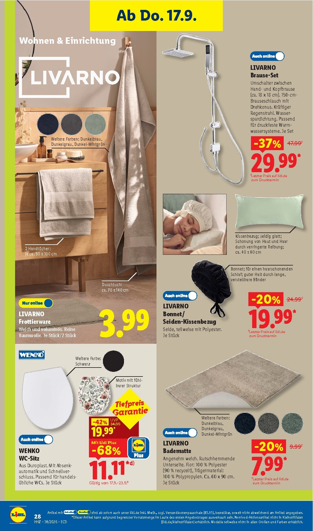 lidl - Lidl Prospekt – von Montag 14.09.2026 bis Samstag 19.09.2026 - page: 48