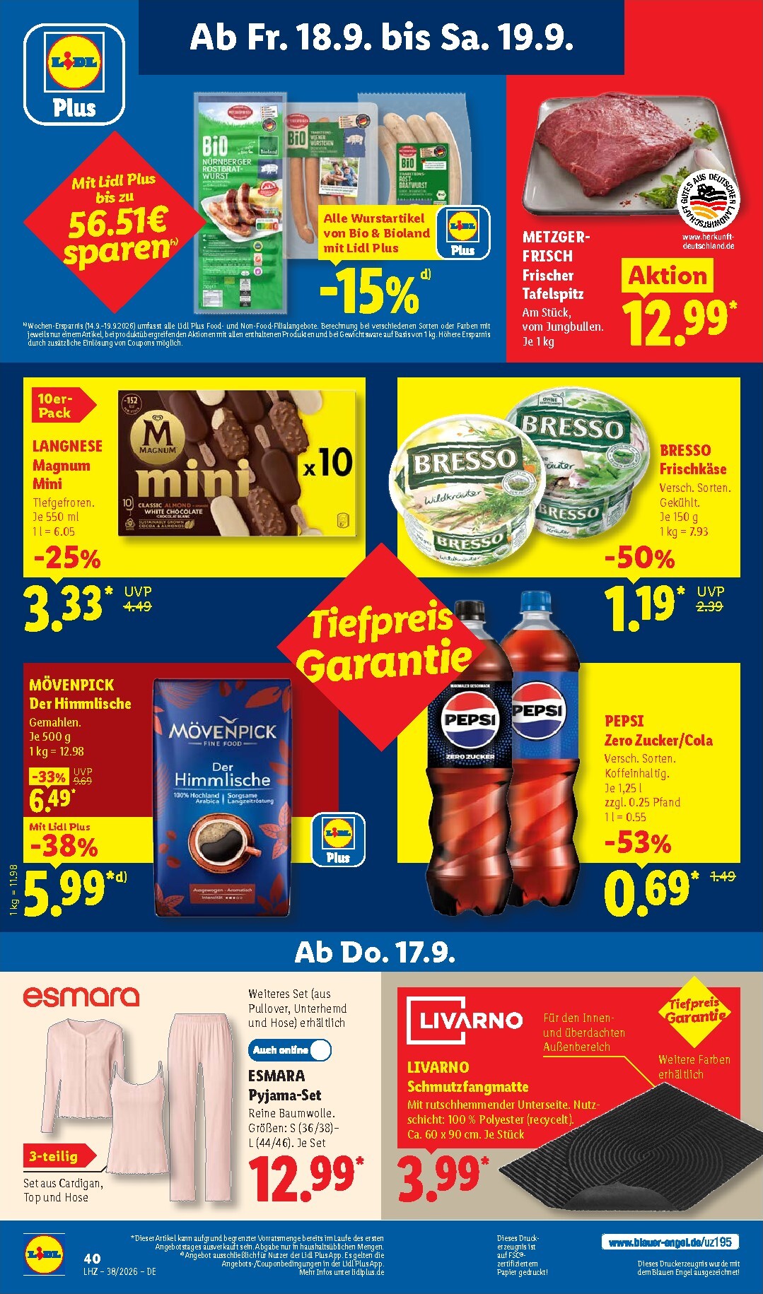 lidl - Lidl Prospekt – von Montag 14.09.2026 bis Samstag 19.09.2026 - page: 68