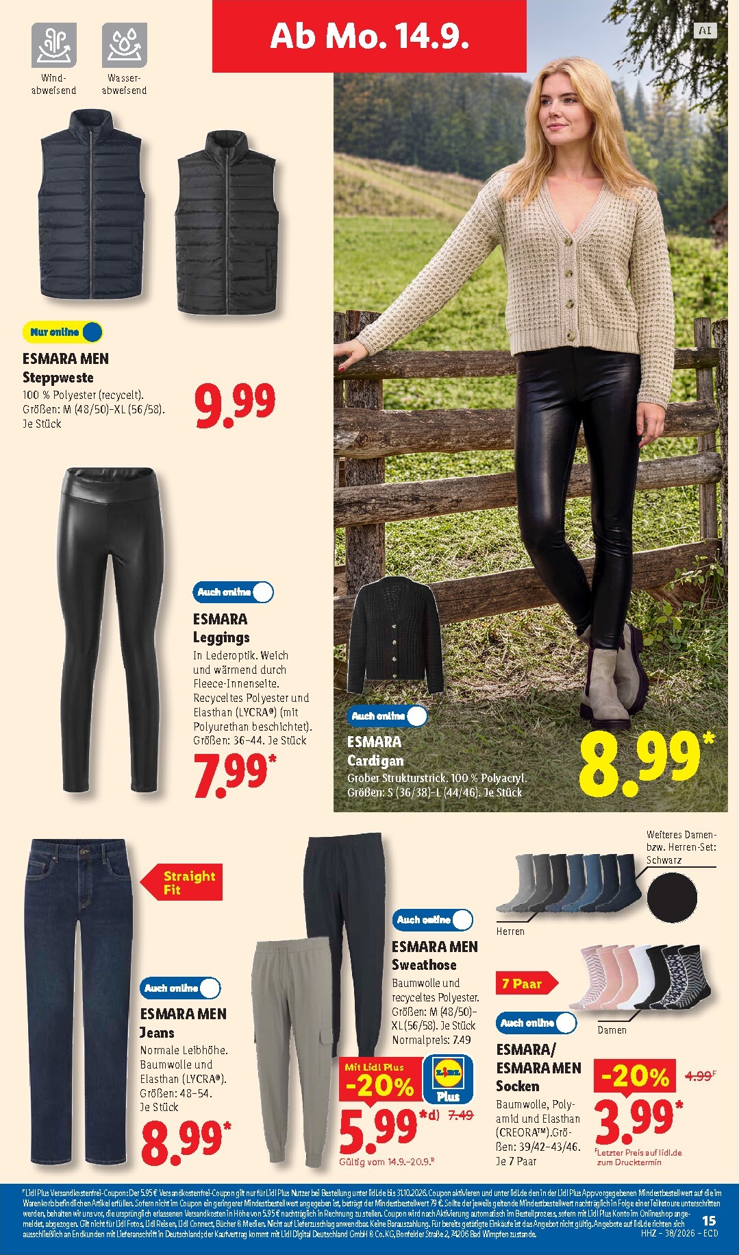 lidl - Lidl Prospekt – von Montag 14.09.2026 bis Samstag 19.09.2026 - page: 29