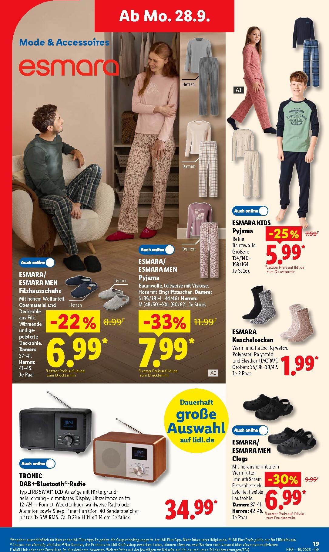 lidl - Lidl Prospekt – von Montag 28.09.2026 bis Freitag 02.10.2026 - page: 39