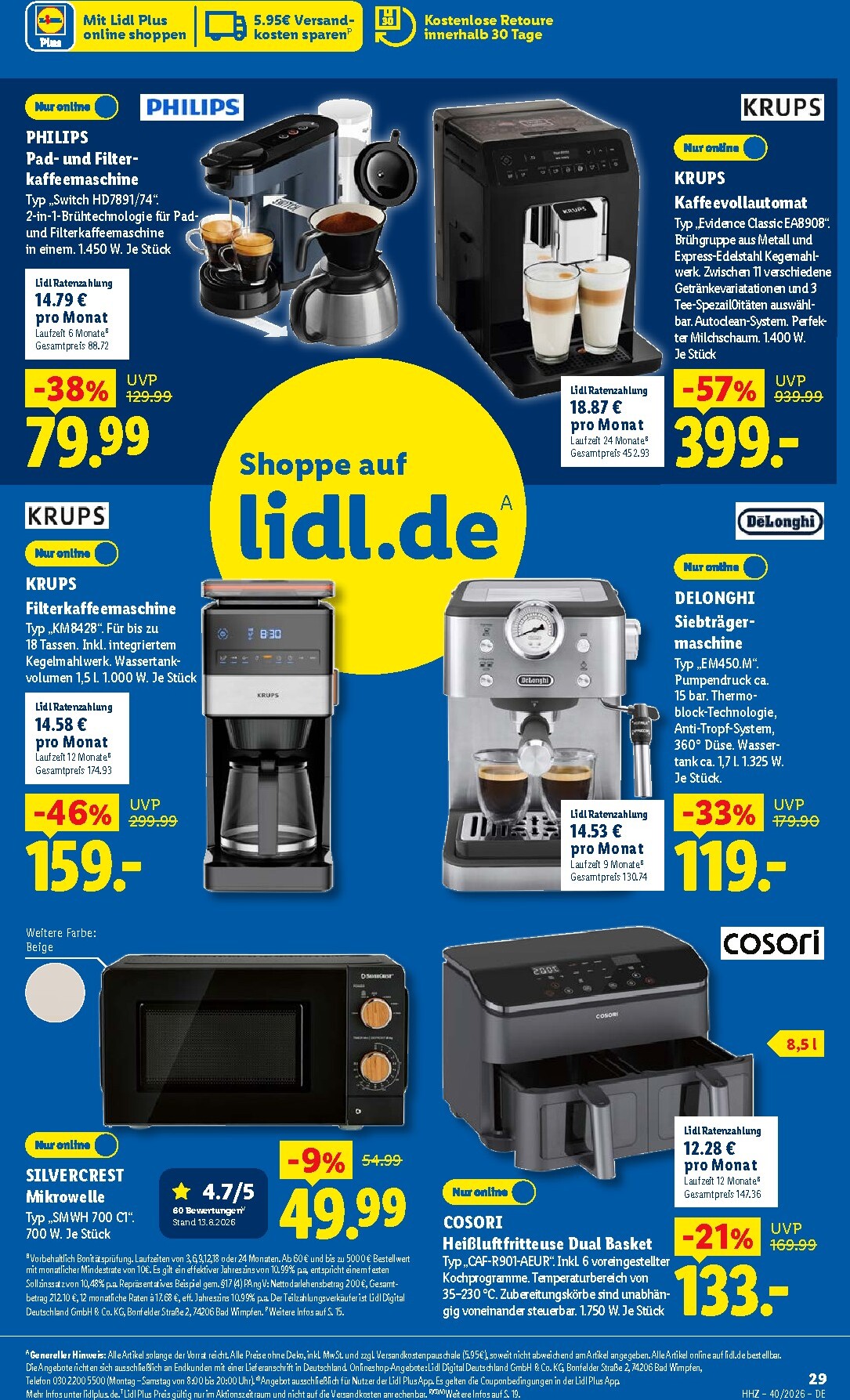 lidl - Lidl Prospekt – von Montag 28.09.2026 bis Freitag 02.10.2026 - page: 49