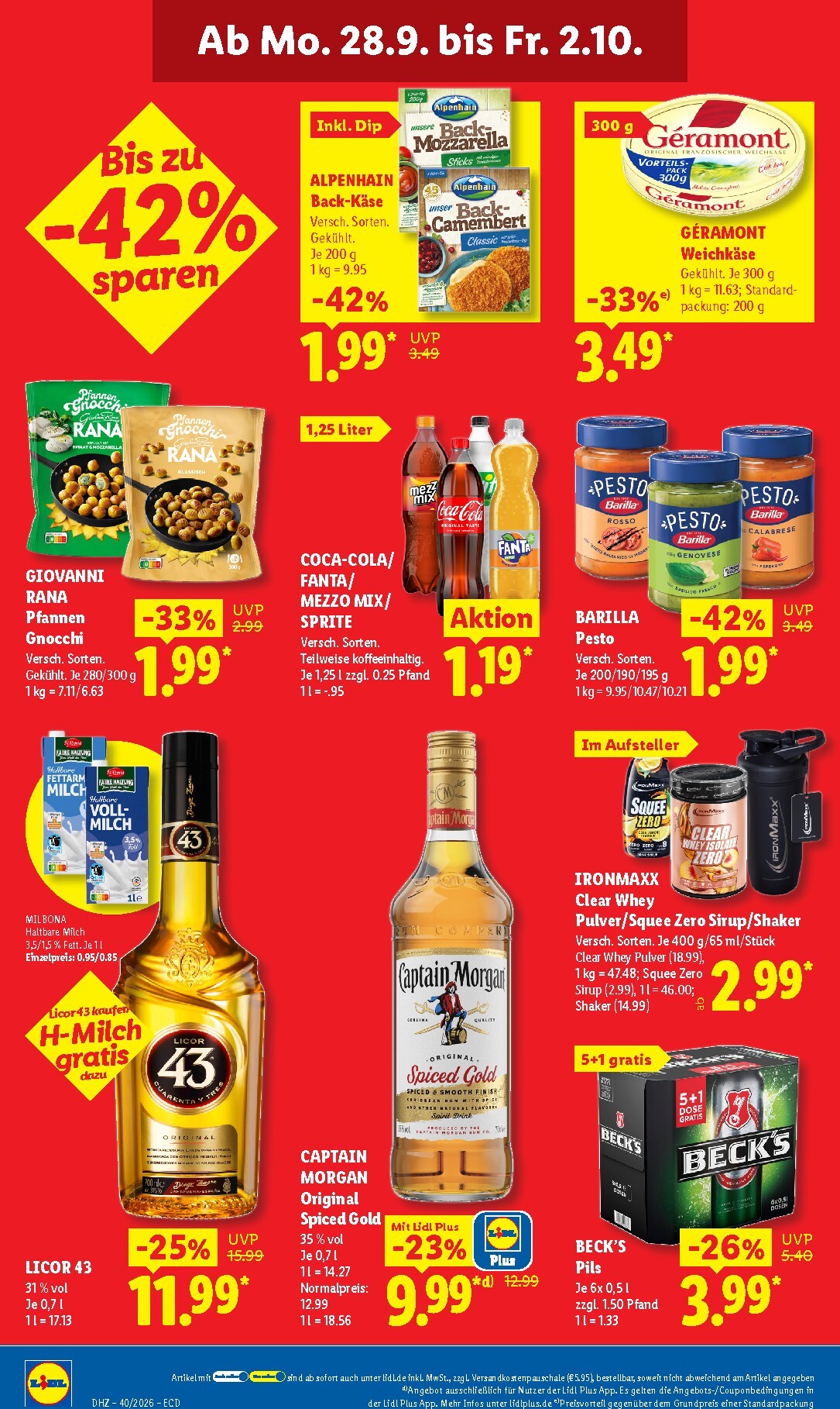 lidl - Lidl Prospekt – von Montag 28.09.2026 bis Freitag 02.10.2026 - page: 18