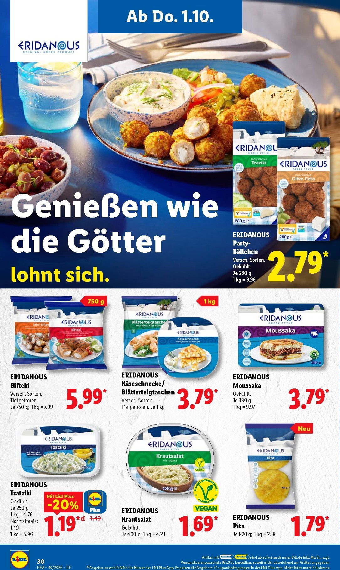 lidl - Lidl Prospekt – von Montag 28.09.2026 bis Freitag 02.10.2026 - page: 54