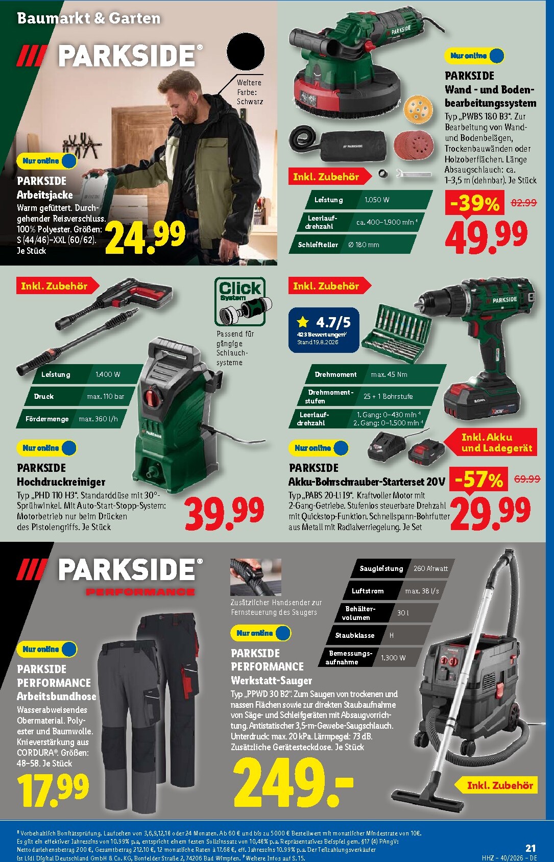 lidl - Lidl Prospekt – von Montag 28.09.2026 bis Freitag 02.10.2026 - page: 41