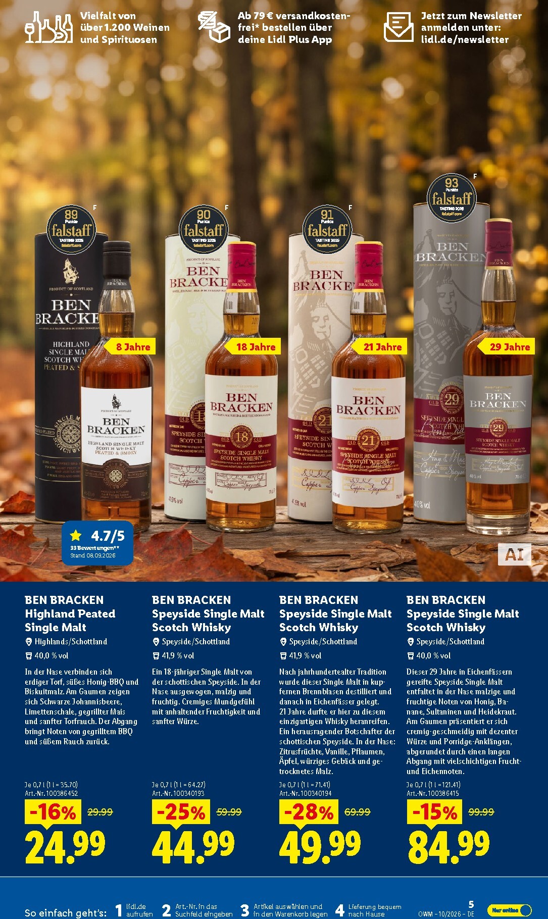 lidl - Lidl - Wein & Spirituosen Prospekt – von Donnerstag 01.10.2026 bis Samstag 31.10.2026 - page: 5