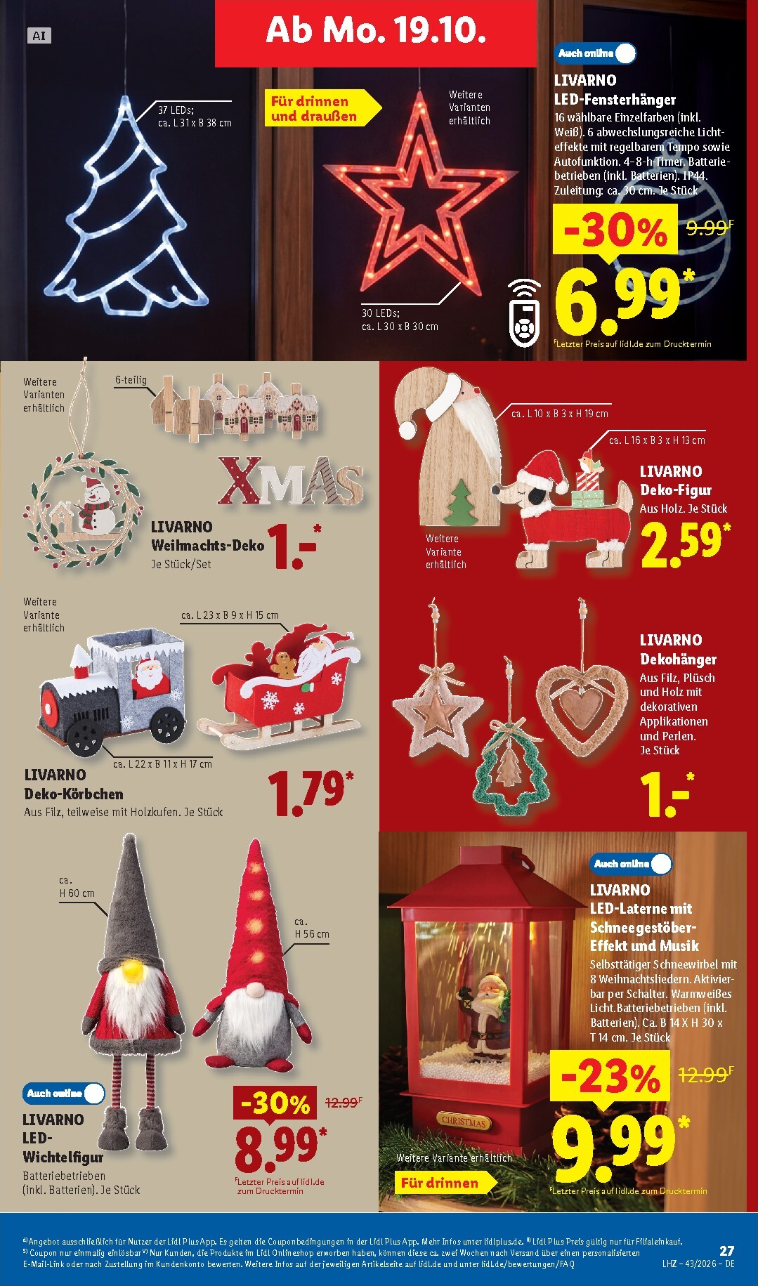 lidl - Lidl - Angebot der Woche Prospekt nächste Woche – von Montag 19.10.2026 bis Samstag 24.10.2026 - page: 13