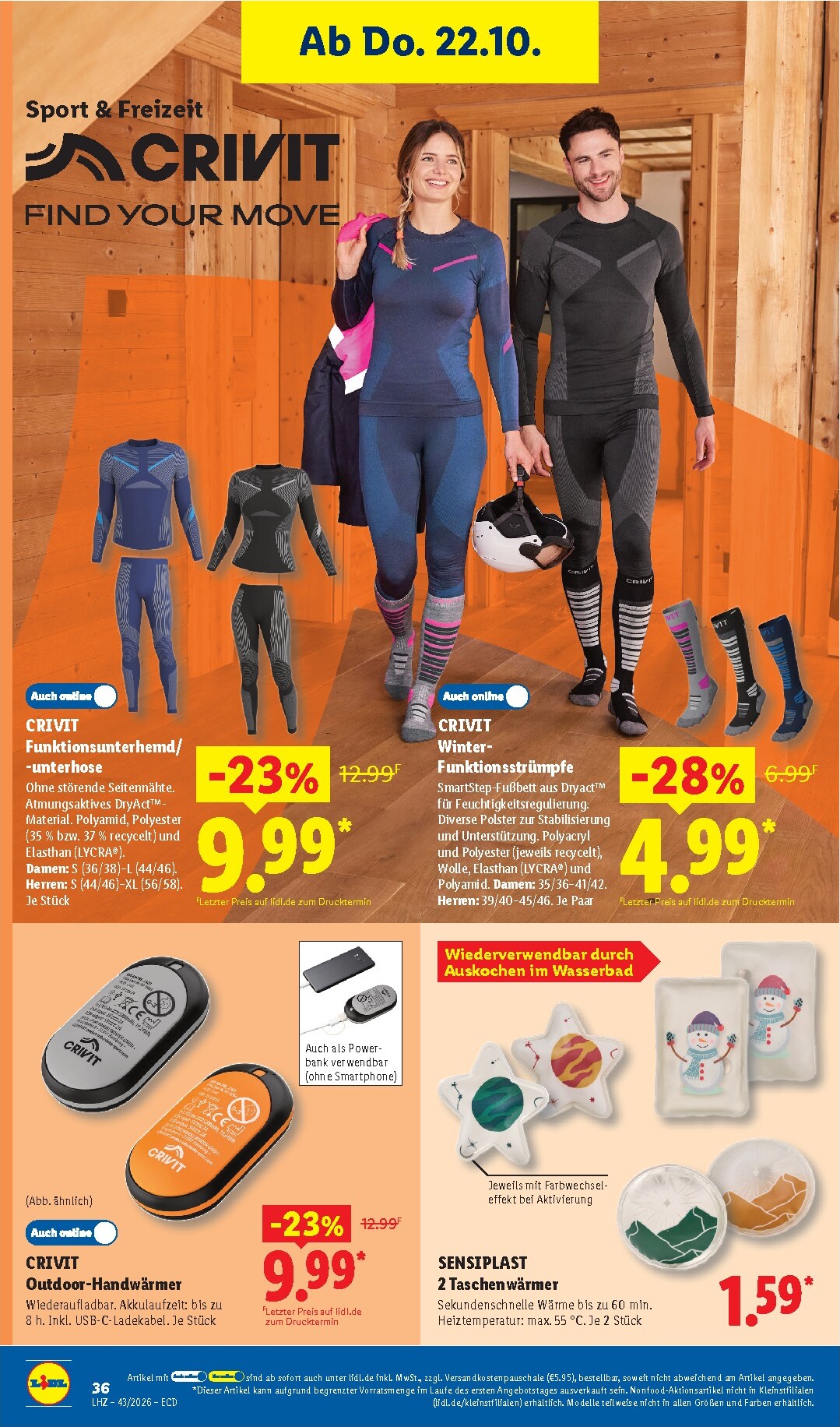 lidl - Lidl - Angebot der Woche Prospekt nächste Woche – von Montag 19.10.2026 bis Samstag 24.10.2026 - page: 28