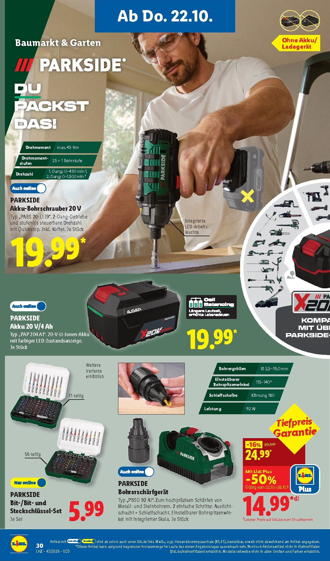 lidl - Lidl - Angebot der Woche Prospekt nächste Woche – von Montag 19.10.2026 bis Samstag 24.10.2026 - page: 18