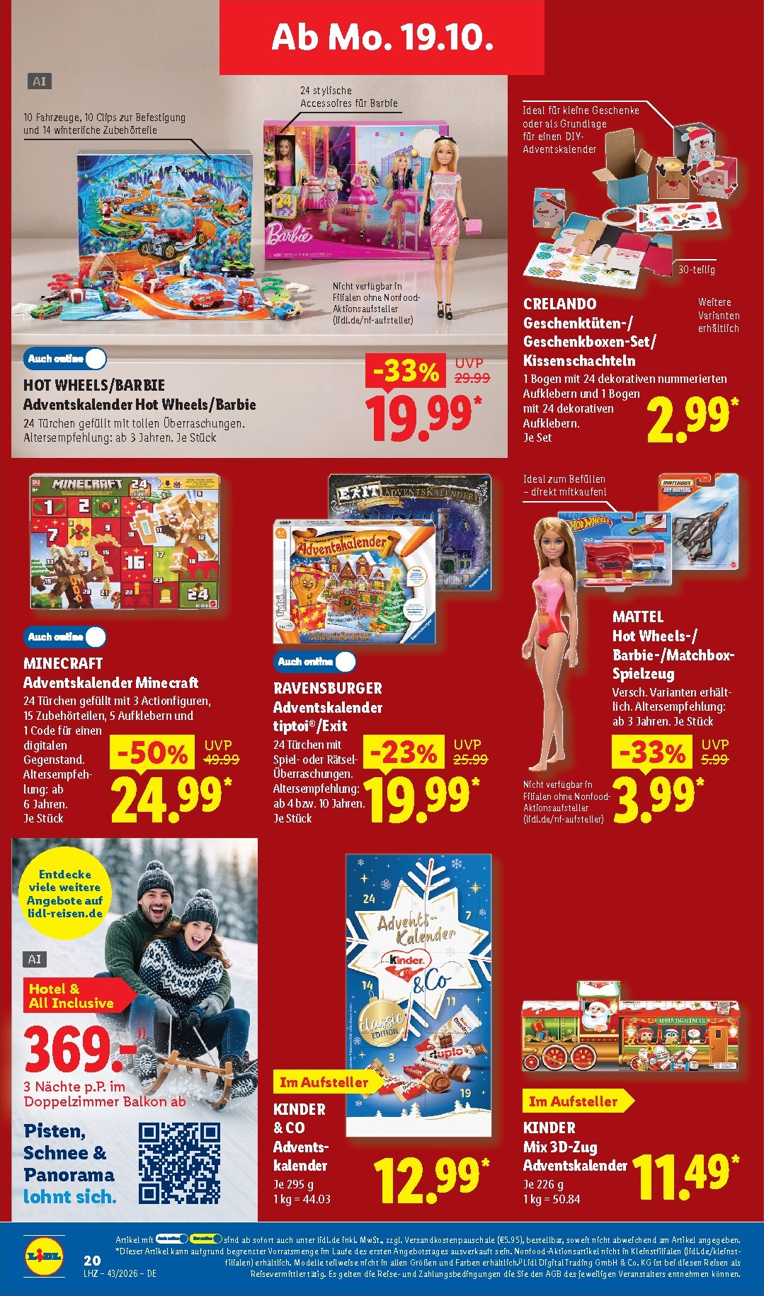 lidl - Lidl - Angebot der Woche Prospekt nächste Woche – von Montag 19.10.2026 bis Samstag 24.10.2026 - page: 6