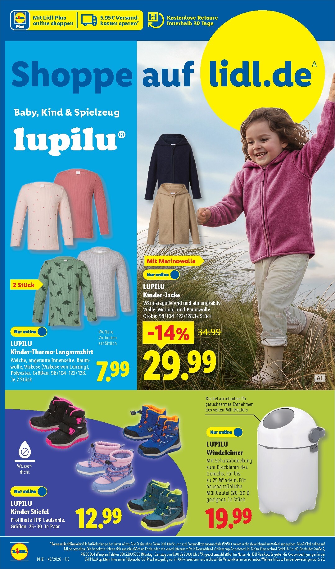 lidl - Lidl - Angebot der Woche Prospekt nächste Woche – von Montag 19.10.2026 bis Samstag 24.10.2026 - page: 2