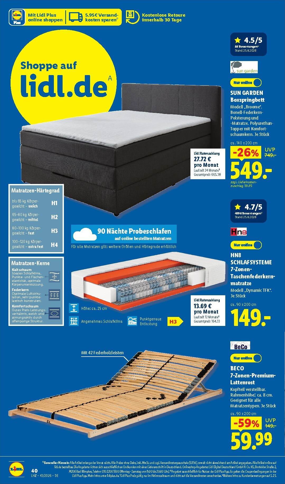 lidl - Lidl - Angebot der Woche Prospekt nächste Woche – von Montag 19.10.2026 bis Samstag 24.10.2026 - page: 4