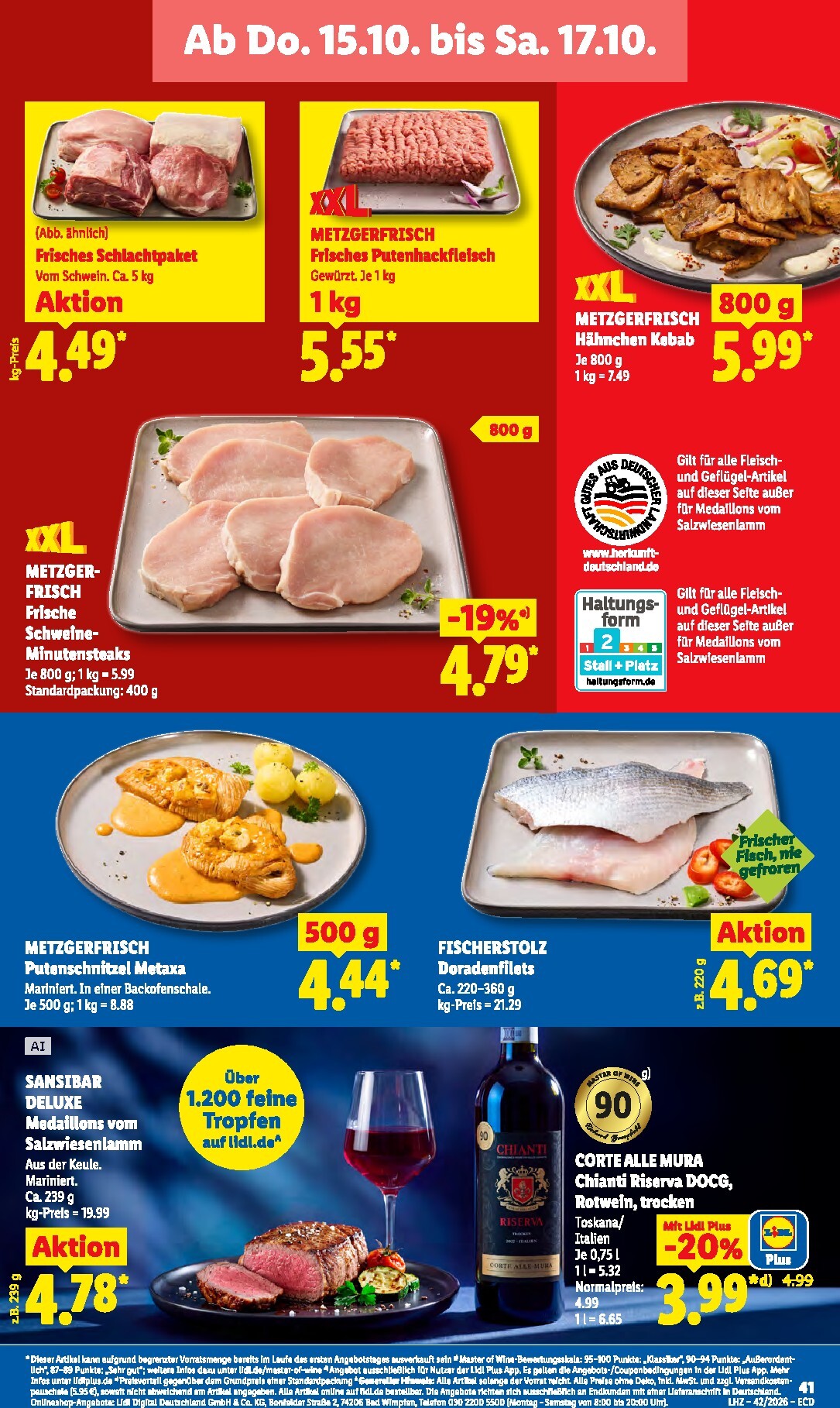 lidl - Lidl Prospekt nächste Woche – von Montag 12.10.2026 bis Samstag 17.10.2026 - page: 63