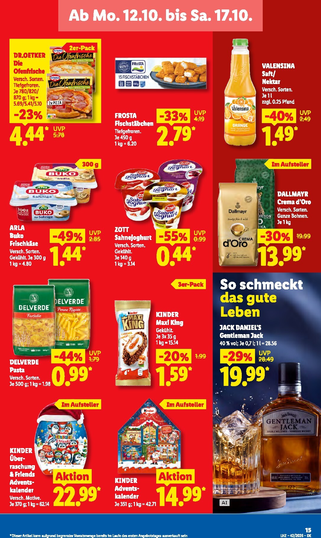 lidl - Lidl Prospekt nächste Woche – von Montag 12.10.2026 bis Samstag 17.10.2026 - page: 25