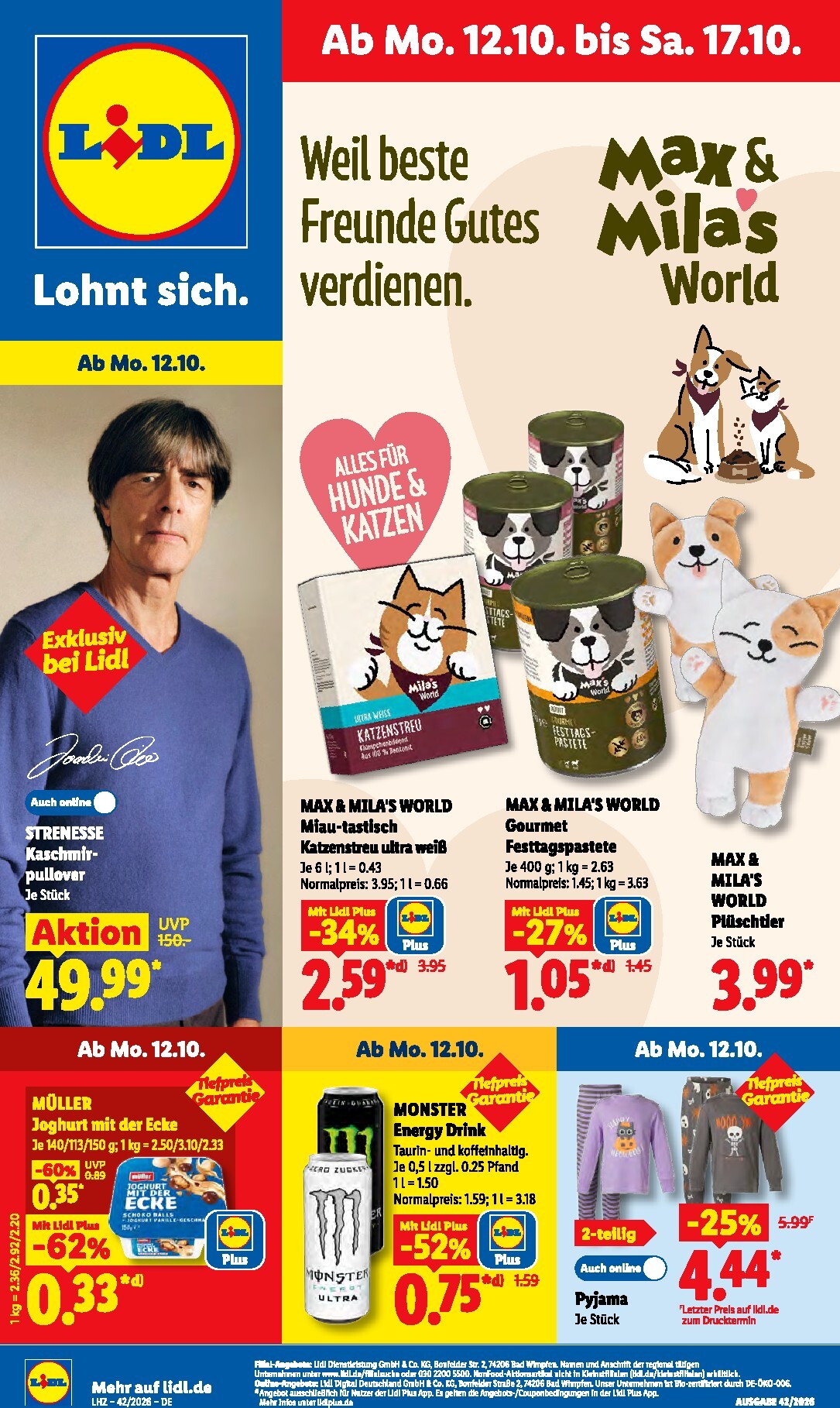 lidl - Lidl Prospekt nächste Woche – von Montag 12.10.2026 bis Samstag 17.10.2026