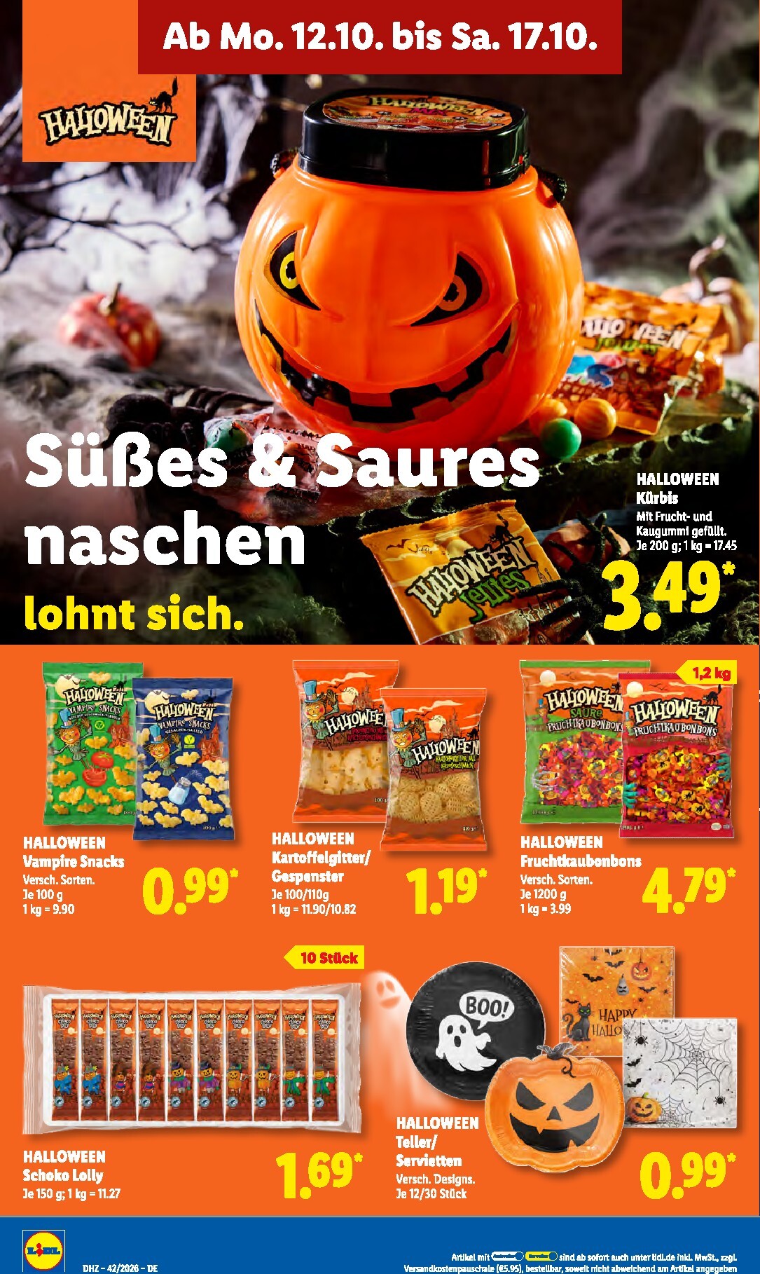 lidl - Lidl Prospekt nächste Woche – von Montag 12.10.2026 bis Samstag 17.10.2026 - page: 34
