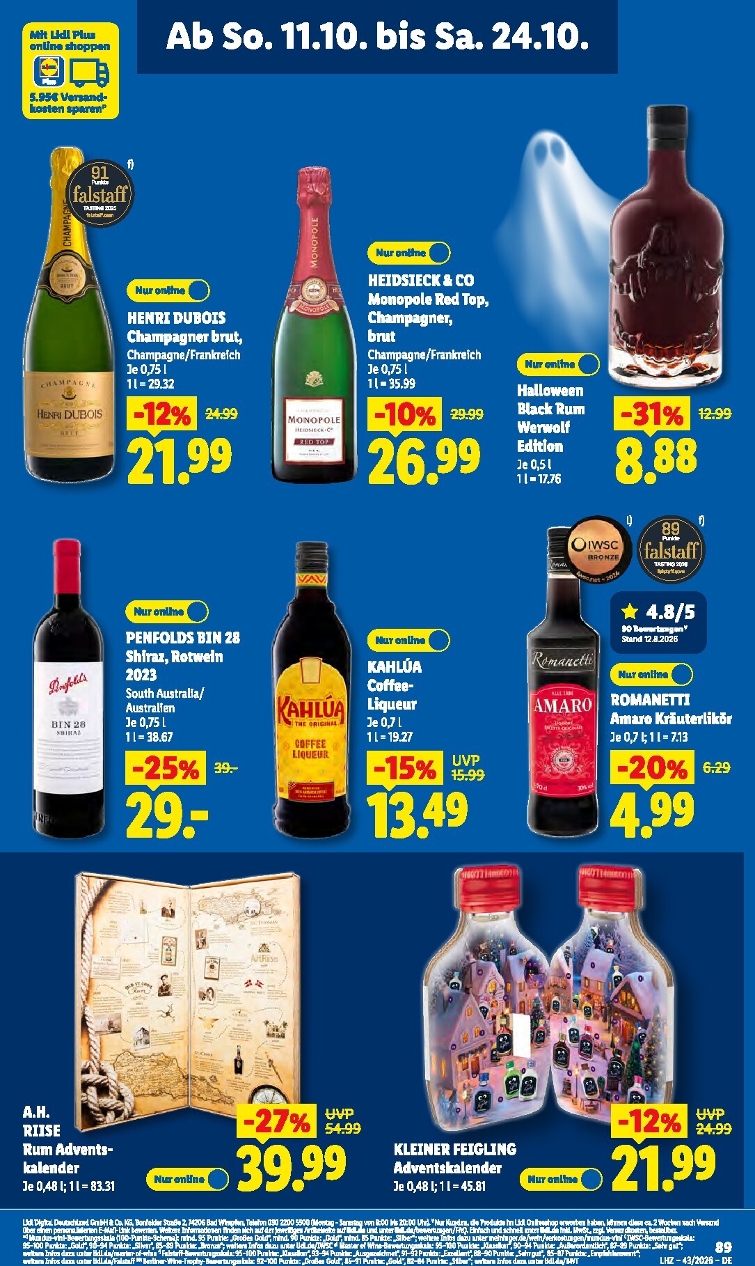 lidl - Lidl Prospekt nächste Woche – von Montag 19.10.2026 bis Samstag 24.10.2026 - page: 61