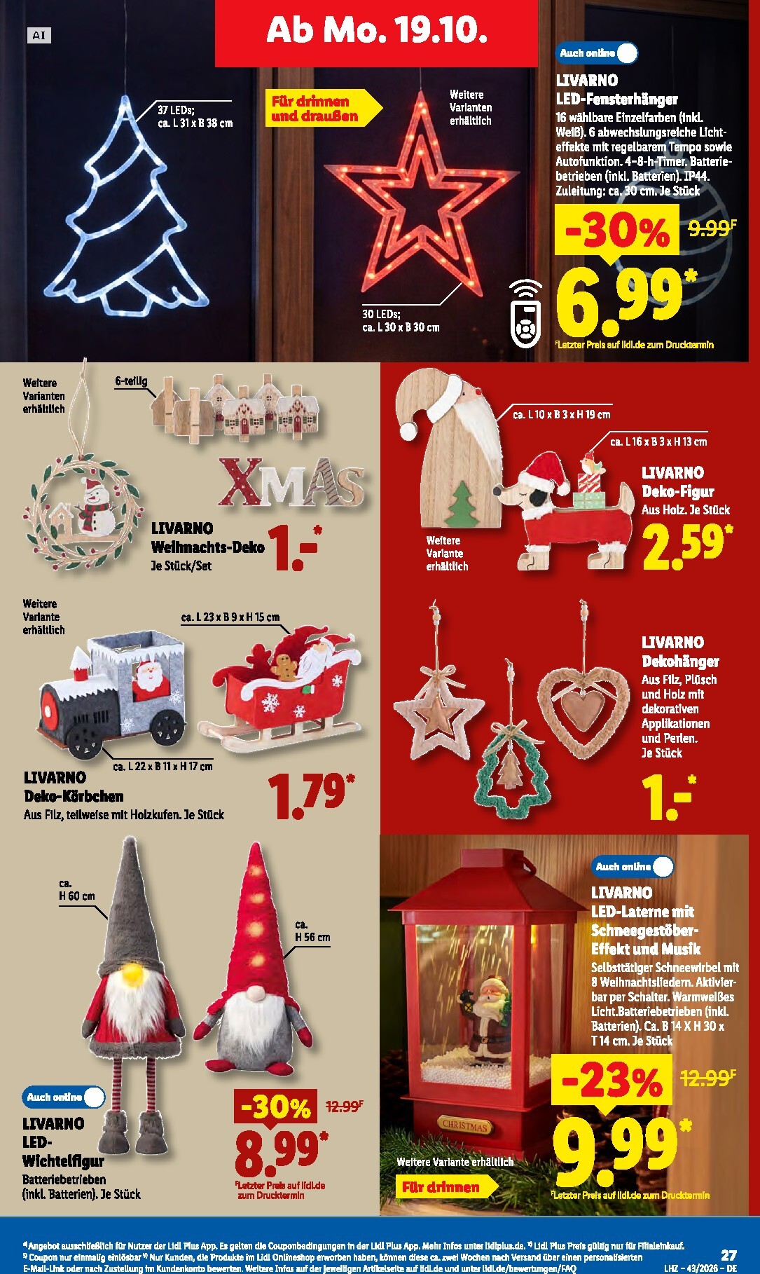 lidl - Lidl Prospekt nächste Woche – von Montag 19.10.2026 bis Samstag 24.10.2026 - page: 39