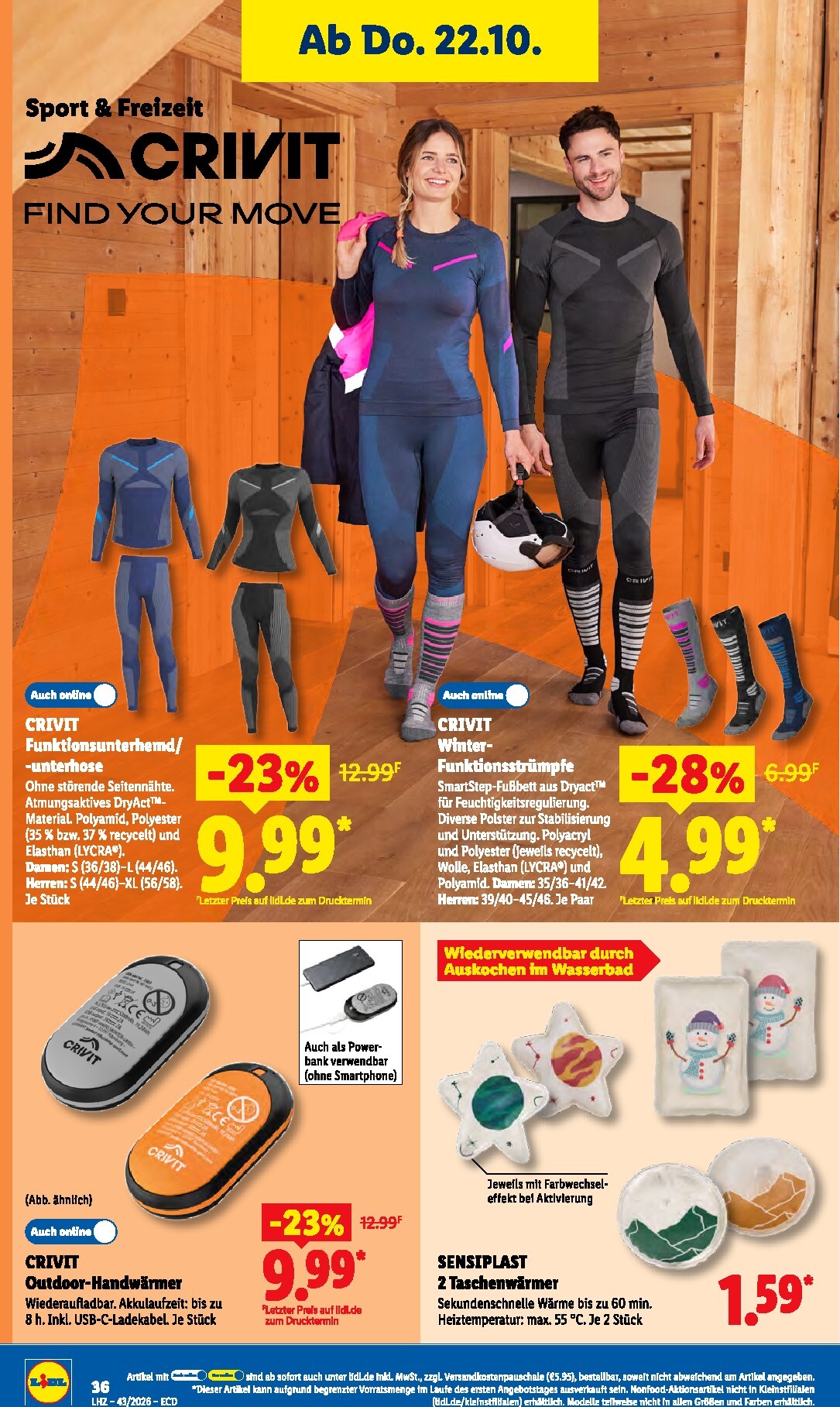lidl - Lidl Prospekt nächste Woche – von Montag 19.10.2026 bis Samstag 24.10.2026 - page: 54