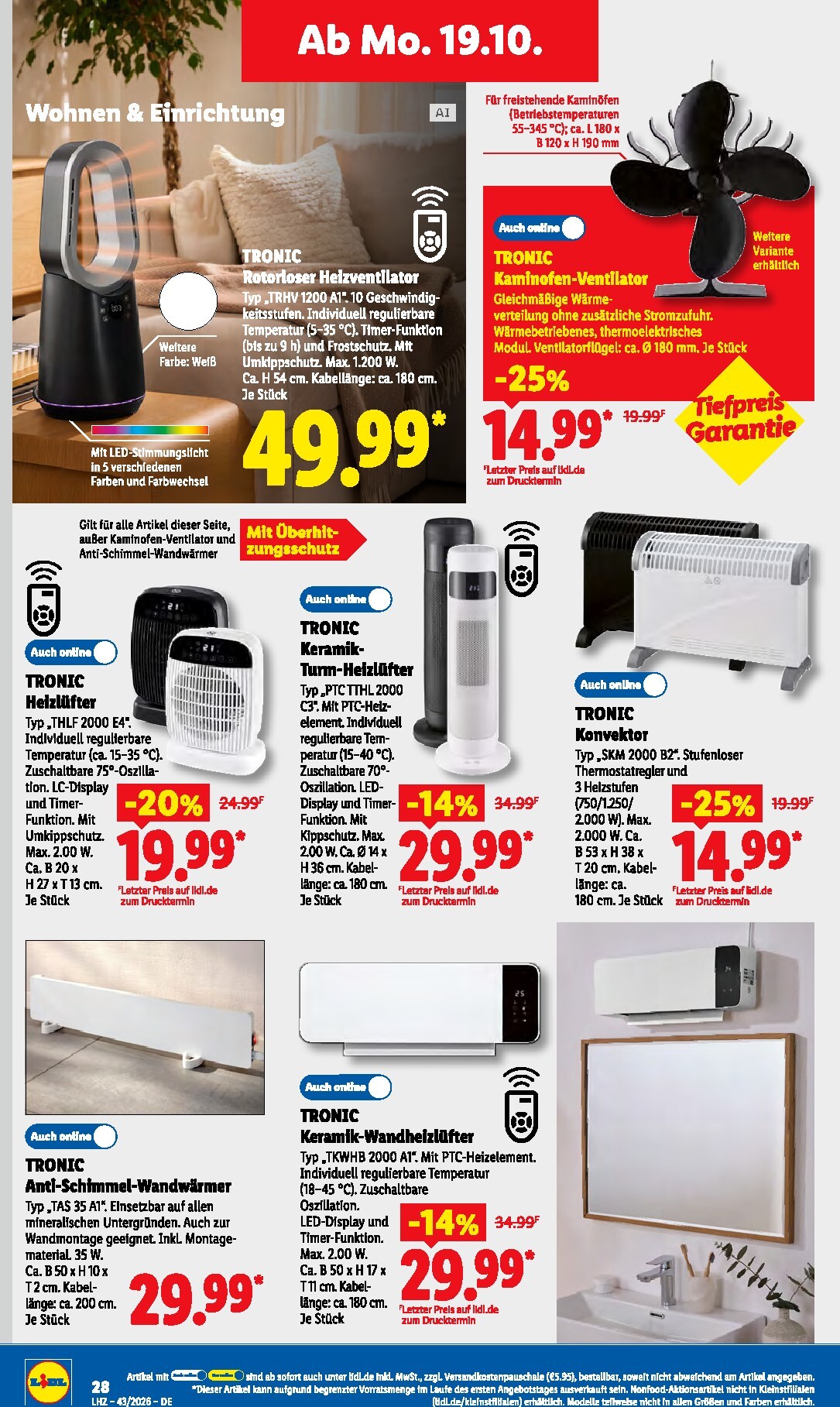 lidl - Lidl Prospekt nächste Woche – von Montag 19.10.2026 bis Samstag 24.10.2026 - page: 40