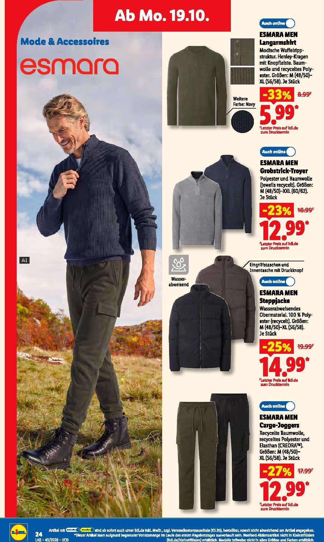 lidl - Lidl Prospekt nächste Woche – von Montag 19.10.2026 bis Samstag 24.10.2026 - page: 36