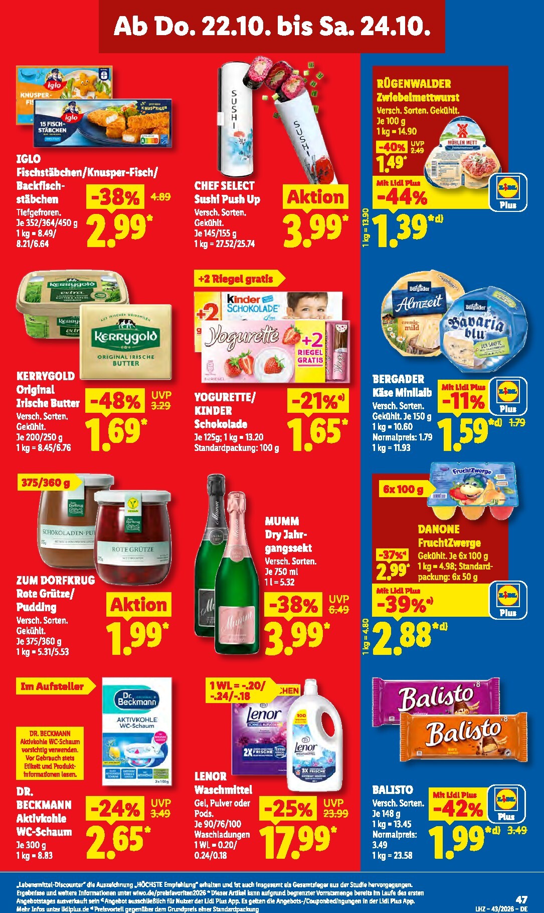 lidl - Lidl Prospekt nächste Woche – von Montag 19.10.2026 bis Samstag 24.10.2026 - page: 67