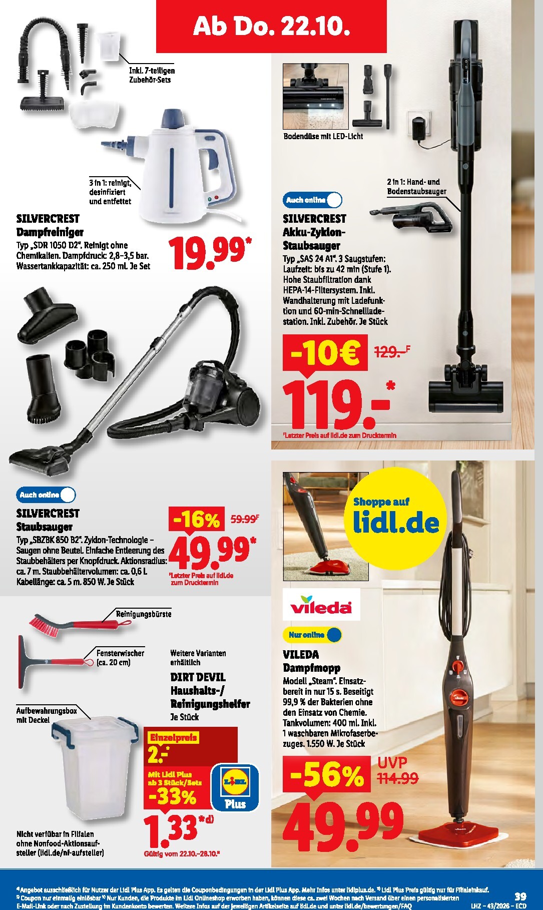 lidl - Lidl Prospekt nächste Woche – von Montag 19.10.2026 bis Samstag 24.10.2026 - page: 57