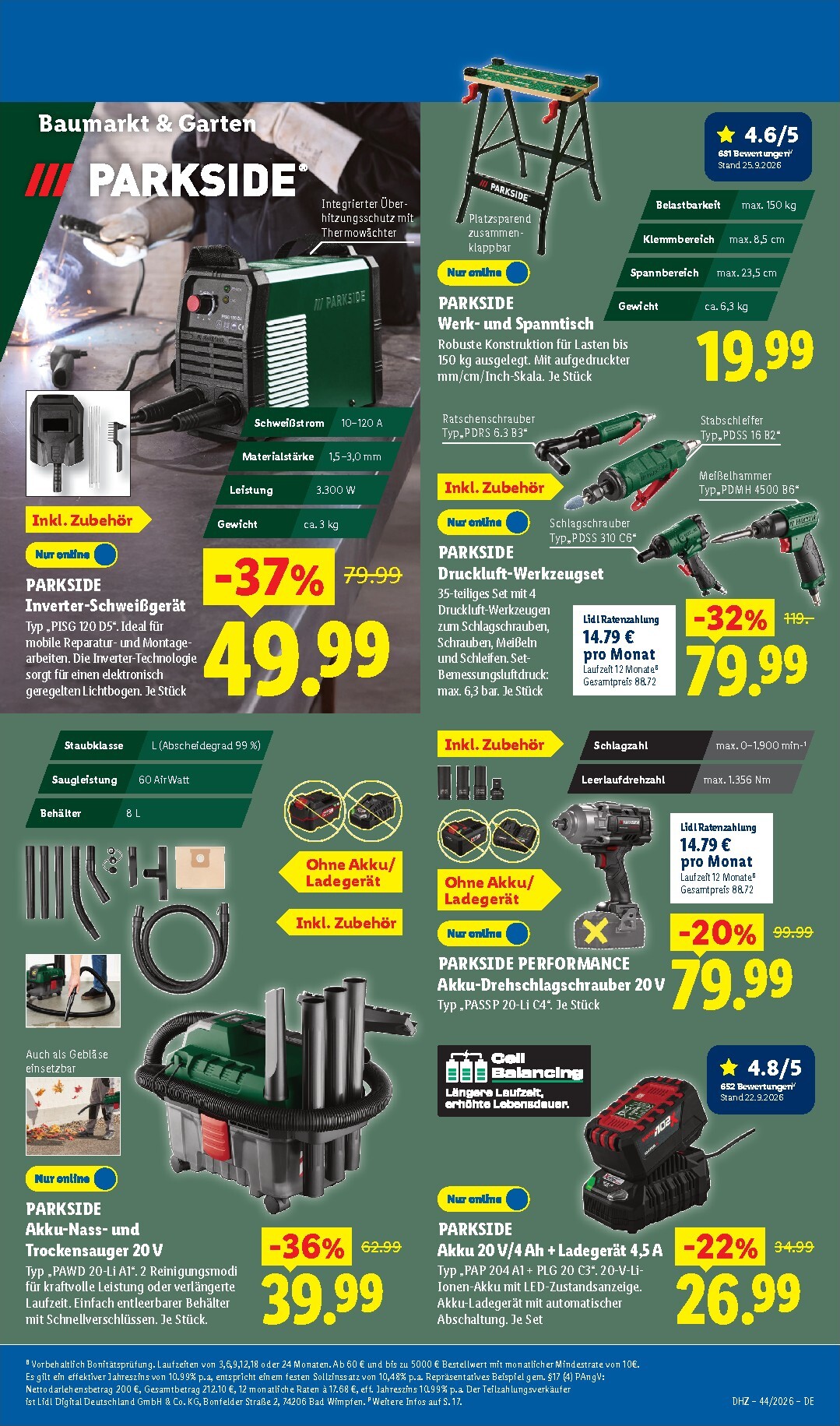 lidl - Lidl - Nonfood Prospekt nächste Woche – von Montag 26.10.2026 bis Samstag 31.10.2026 - page: 15