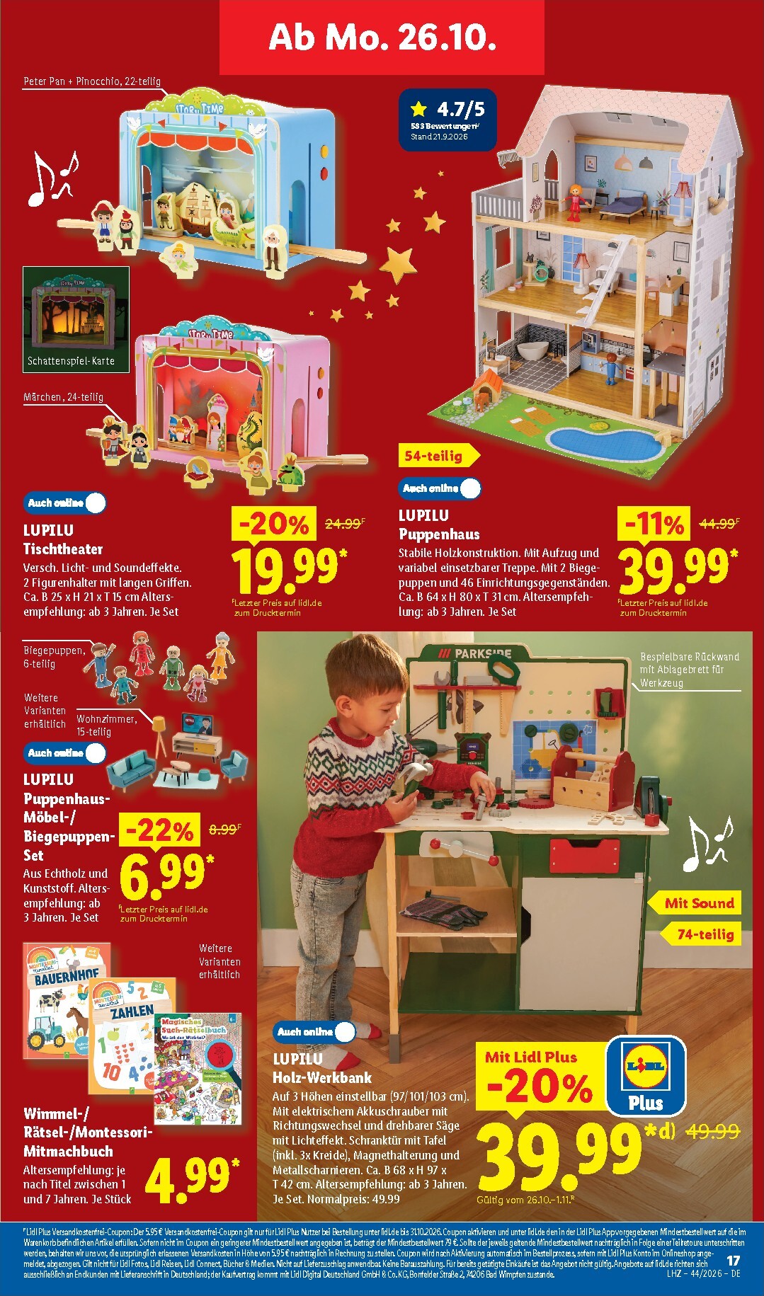 lidl - Lidl - Nonfood Prospekt nächste Woche – von Montag 26.10.2026 bis Samstag 31.10.2026 - page: 7