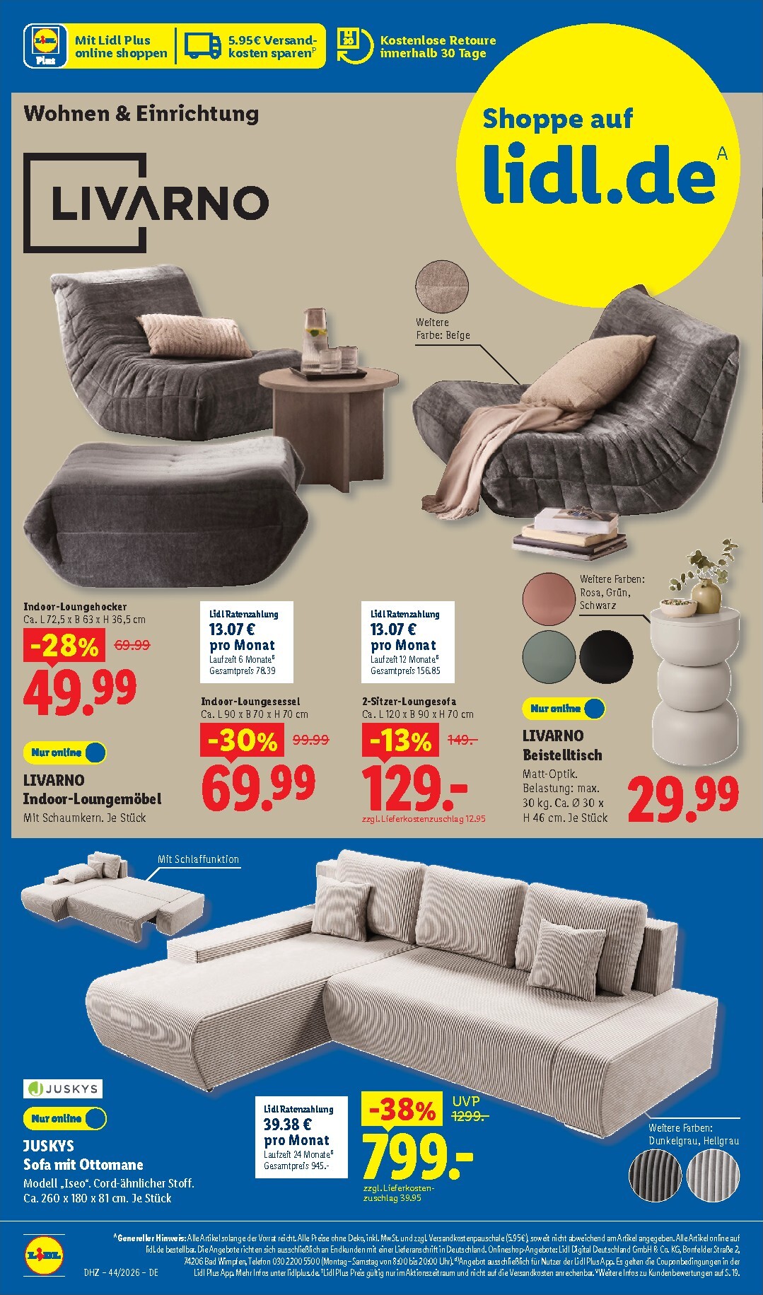 lidl - Lidl - Nonfood Prospekt nächste Woche – von Montag 26.10.2026 bis Samstag 31.10.2026 - page: 4